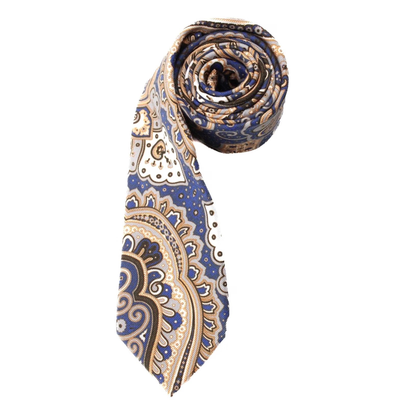 Suitsupply Suitsupply Tie Men’s 149 X 8 CM Silk Blend Patterned Pointed Tied Classic Size ONE SIZE - 2 Thumbnail