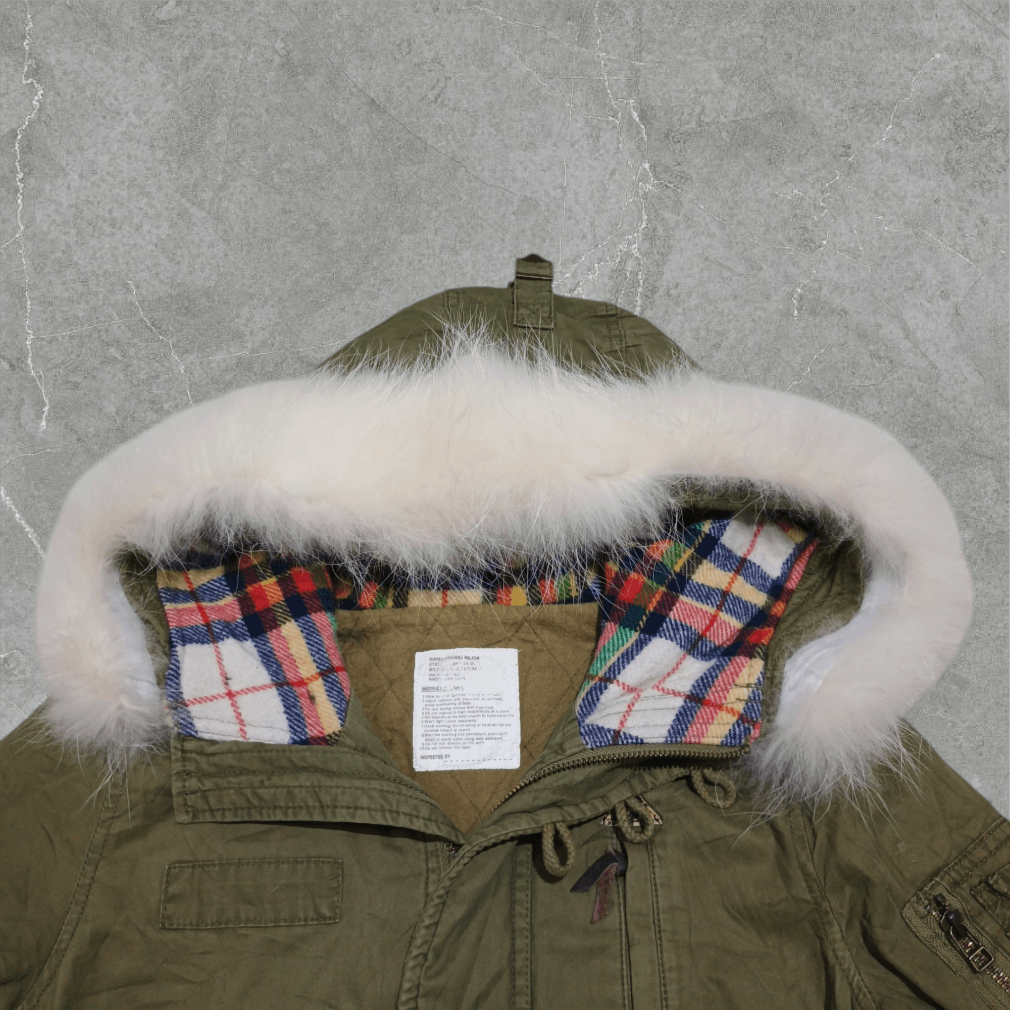 Alpha Industries × Buzz Rickson's Rodeo crwon Faux Fur bomber Jacket ifsixwashnine lgb style Size US M / EU 48-50 / 2 - 3 Thumbnail
