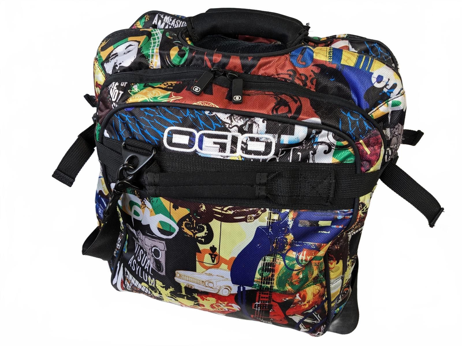 Ogio Ogio Visual Asylum China Messenger Bag Streetwear Graffiti Size ONE SIZE - 4 Thumbnail