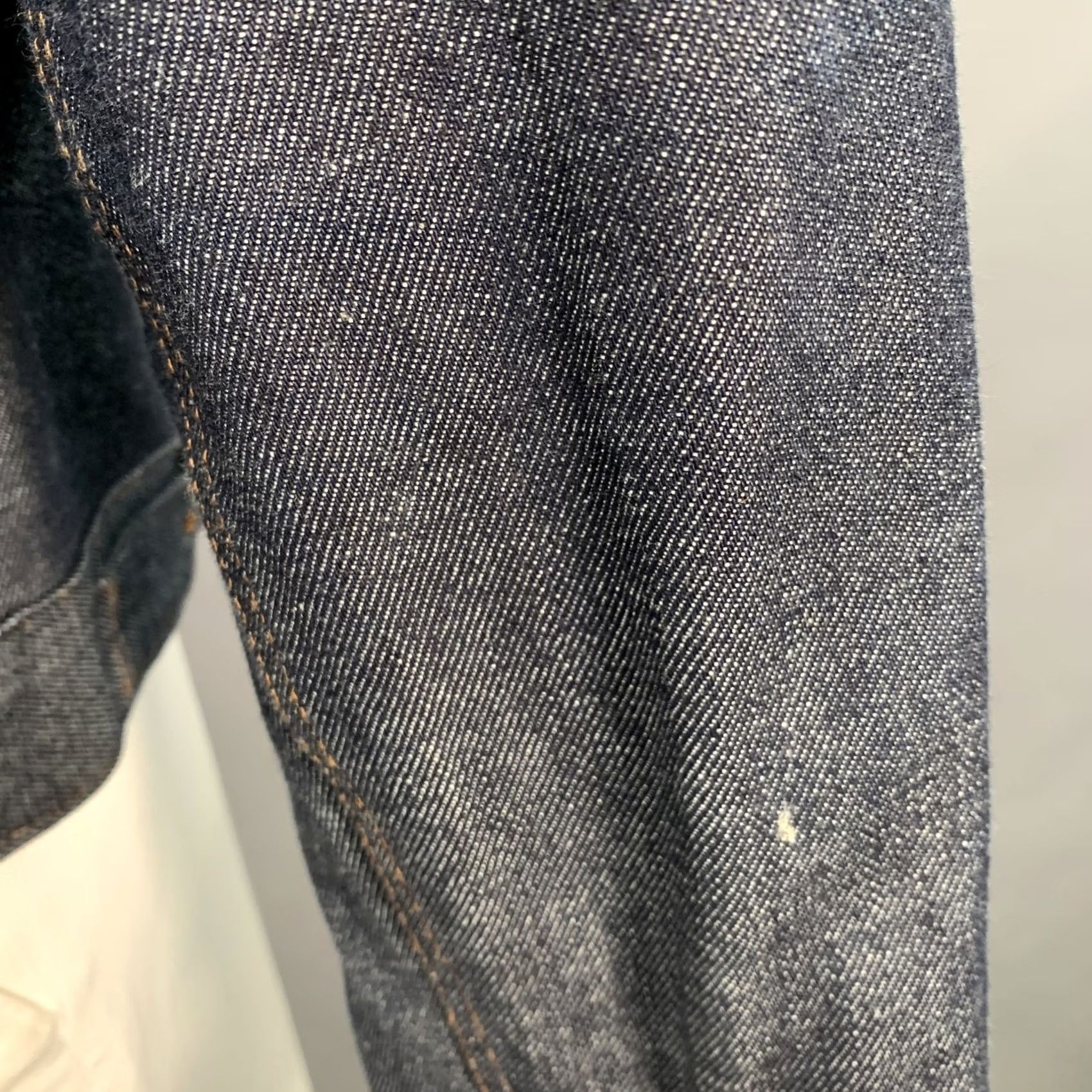 A.P.C. A.P.C. Jacket XL Blue Cotton Denim Button Up Mens Size US XL / EU 56 / 4 - 4 Thumbnail