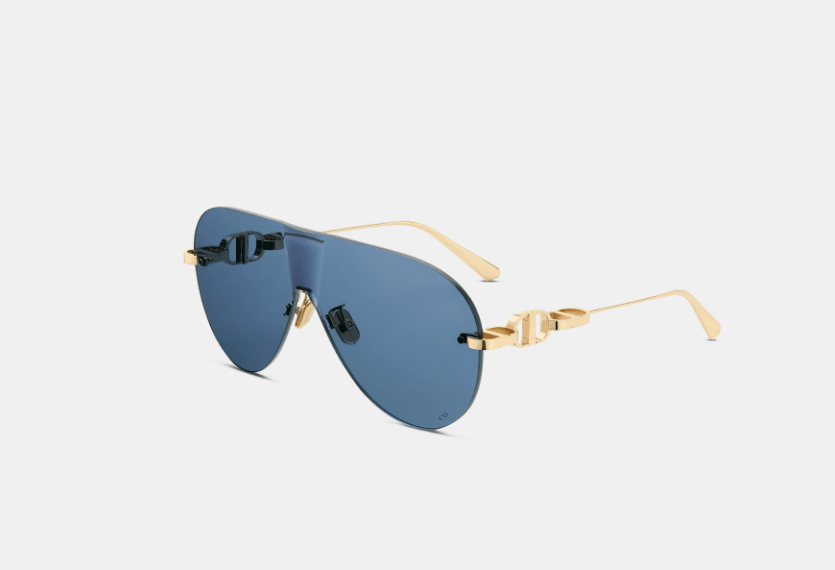 Dior o1w1db10725 Size : OS / CDCHM2 Sunglasses in Blue/Gold Size ONE SIZE - 2 Thumbnail