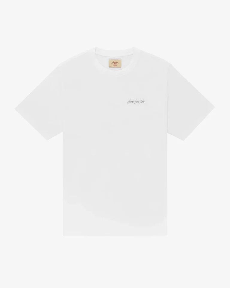 Aime Leon Dore o1mle0526 ALD Franck Short Sleeve T-Shirt in White Size US S / EU 44-46 / 1 - 2 Thumbnail