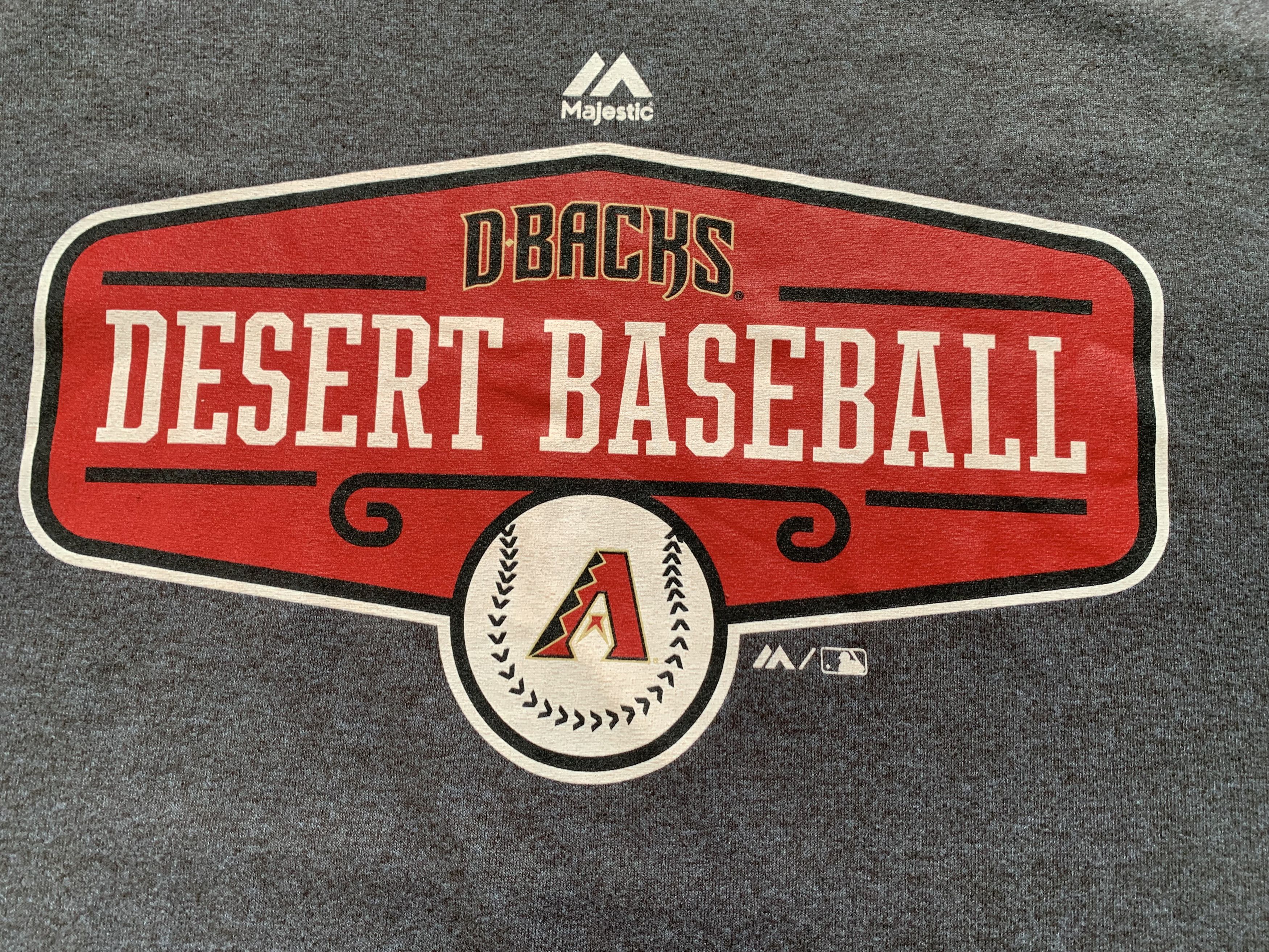Majestic × Vintage Majestic D Backs Desert Basketball T Shirt Size US M / EU 48-50 / 2 - 5 Thumbnail