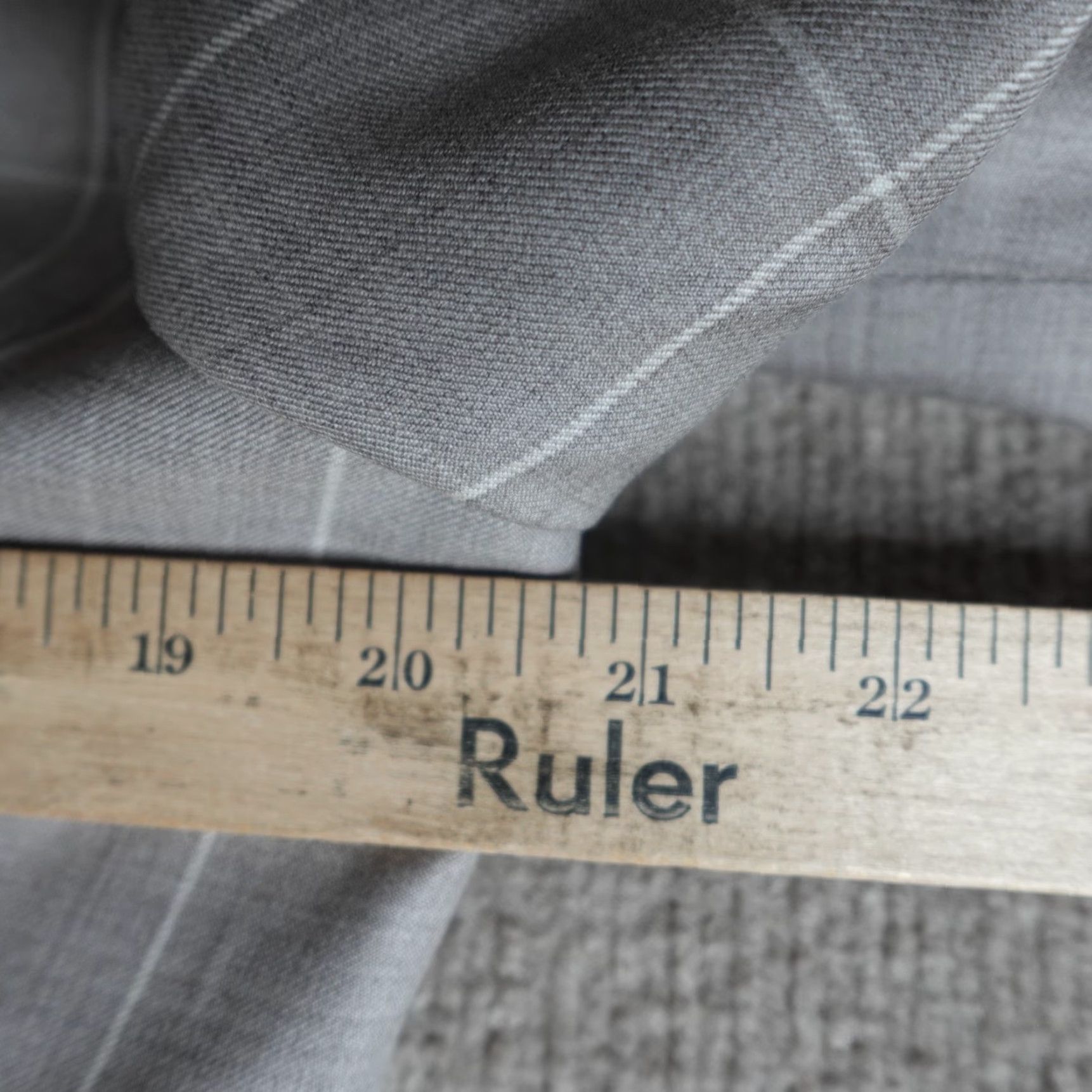 Doublet VITALIS BARBARIS Sport Coat Large Gray Beige Windowpane Double Breasted Custom Size US L / EU 52-54 / 3 - 4 Thumbnail