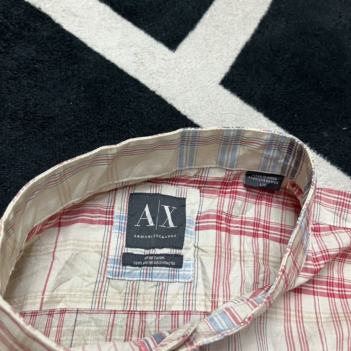 Kapital Armani Exchange Multi-Direction Plaid Shirt| missoni style Size US L / EU 52-54 / 3 - 5 Thumbnail