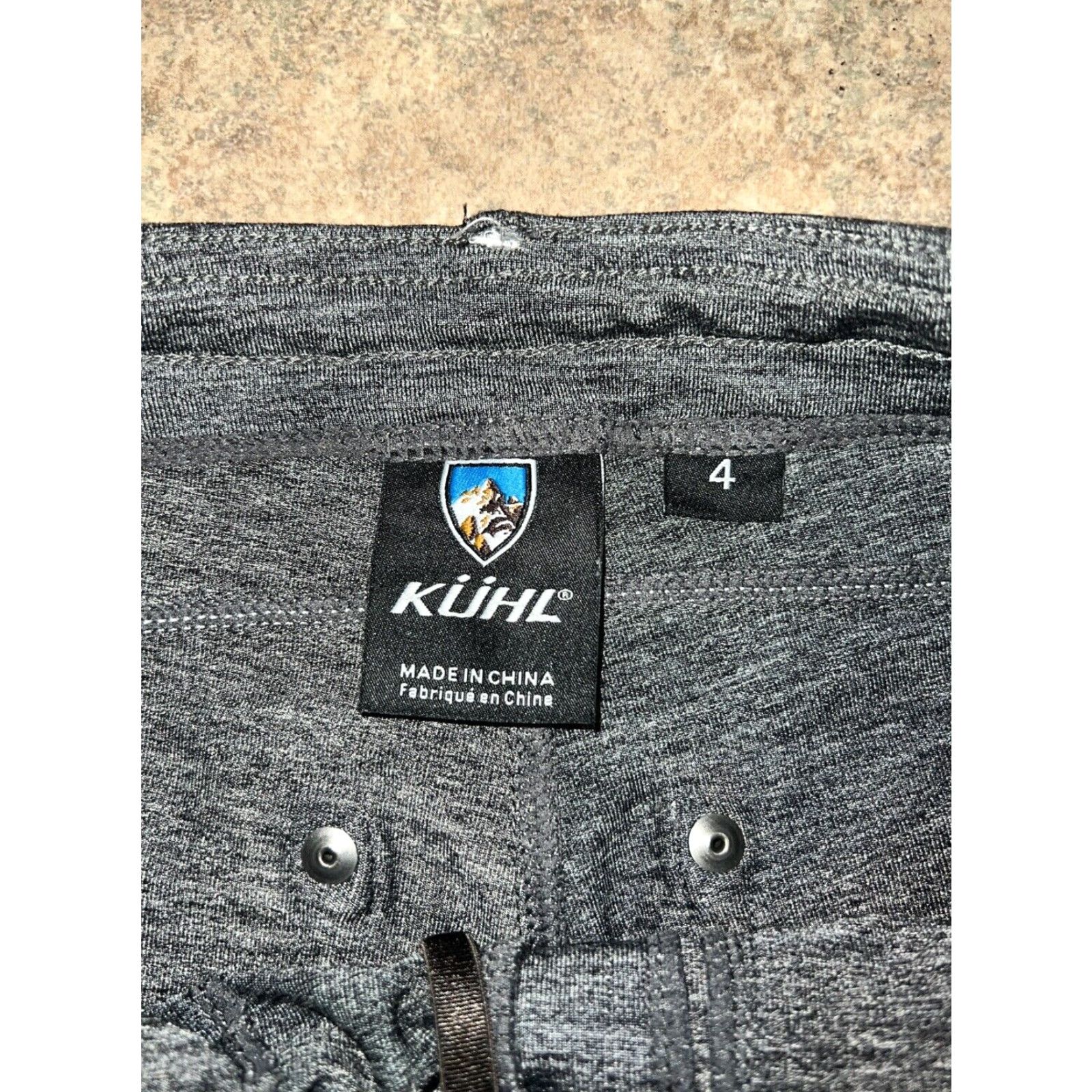 Vintage KUHL Mova Soft Capri Pants Gray Stretch Womens Size 4 Size 27" / US 4 / IT 40 - 5 Thumbnail