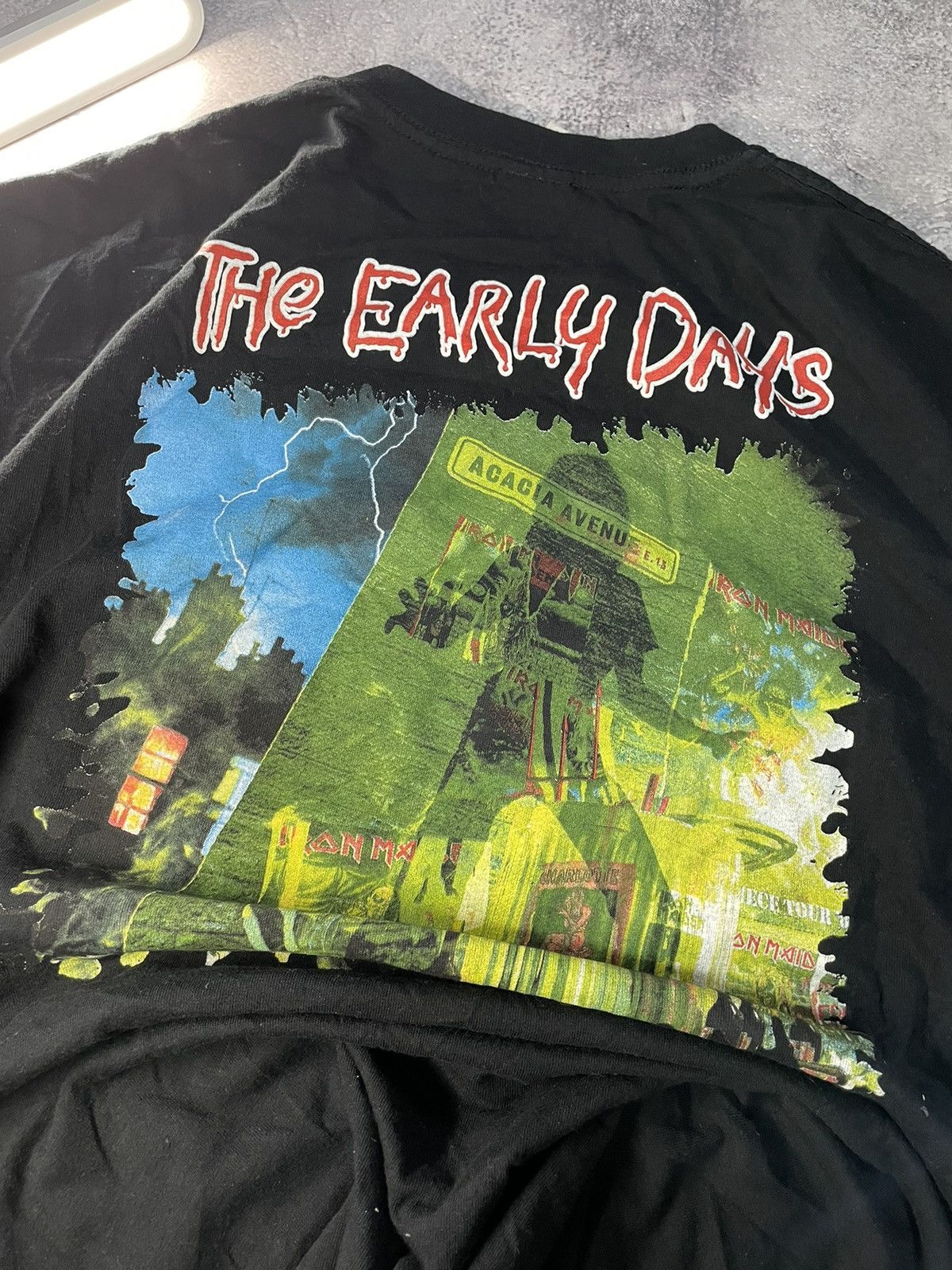 Band Tees VTG 2000s IRON MAIDEN The Early Days Band Tee vintage Size US XL / EU 56 / 4 - 11 Thumbnail