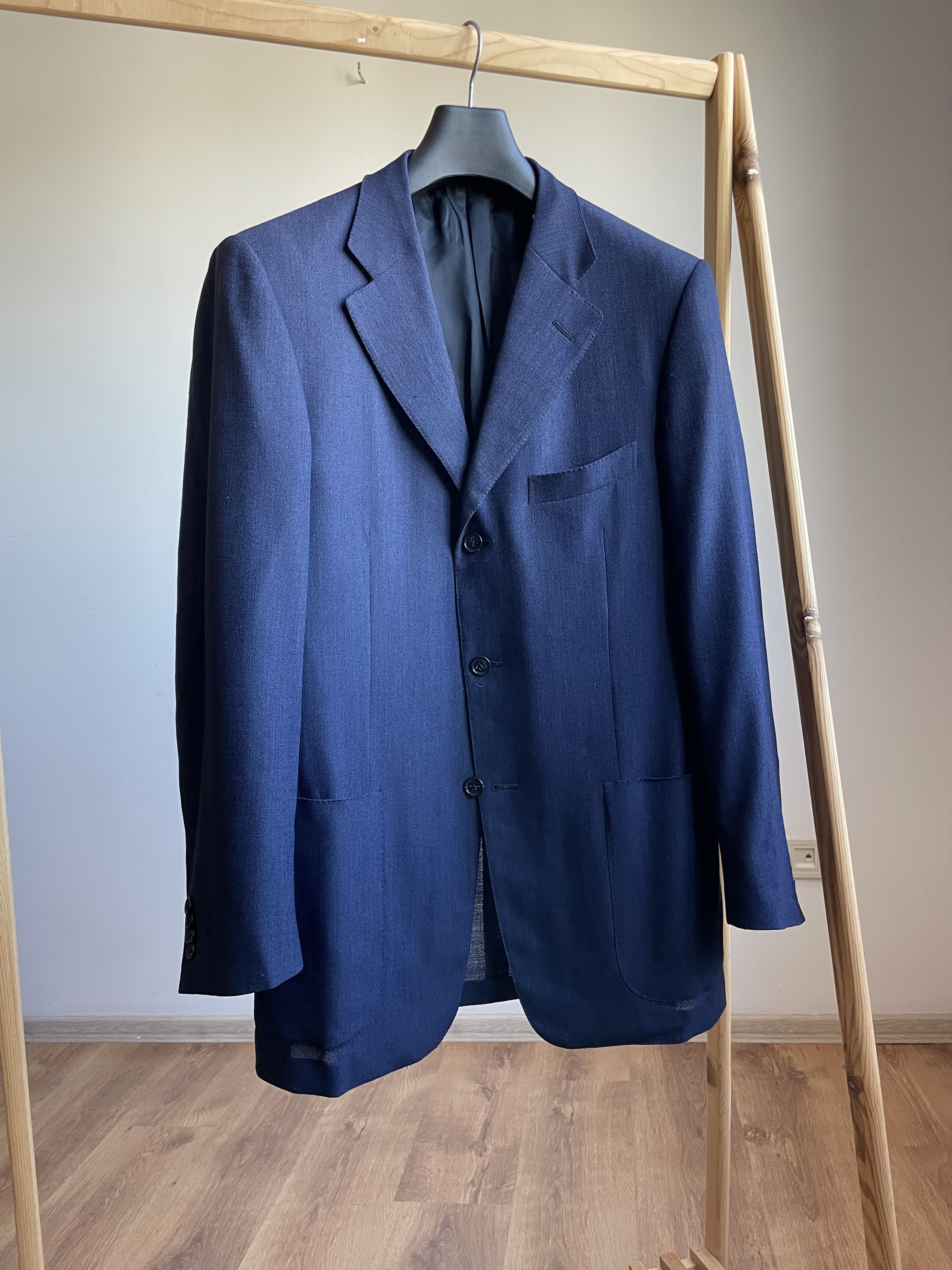Ermenegildo Zegna Ermenegildo Zegna Vintage Half Lined Wool Blazer Size EUR 50 Size 40R - 1 Thumbnail