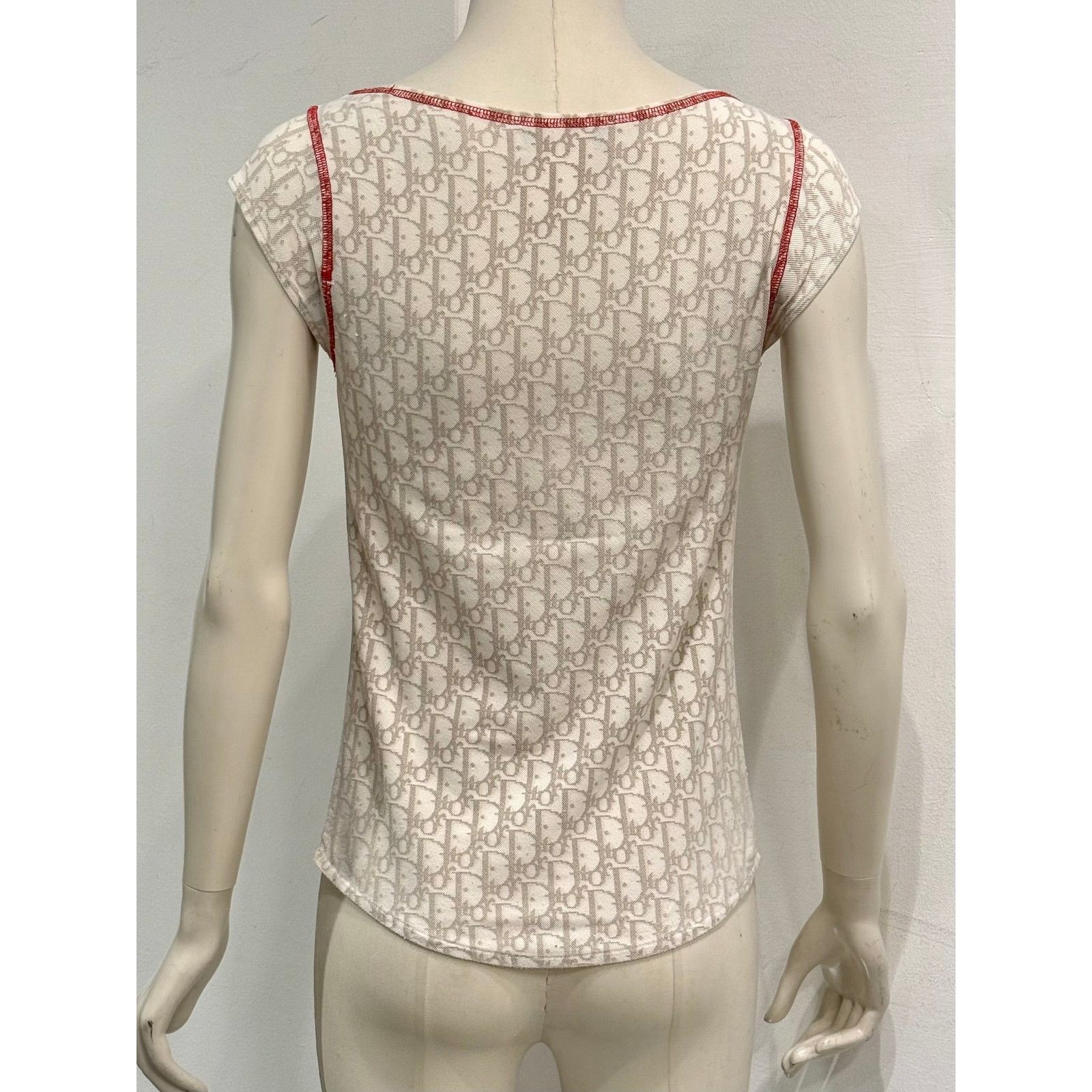 Dior 2000s Christian Dior by Galliano monogram t-shirt Size M / US 6-8 / IT 42-44 - 7 Thumbnail