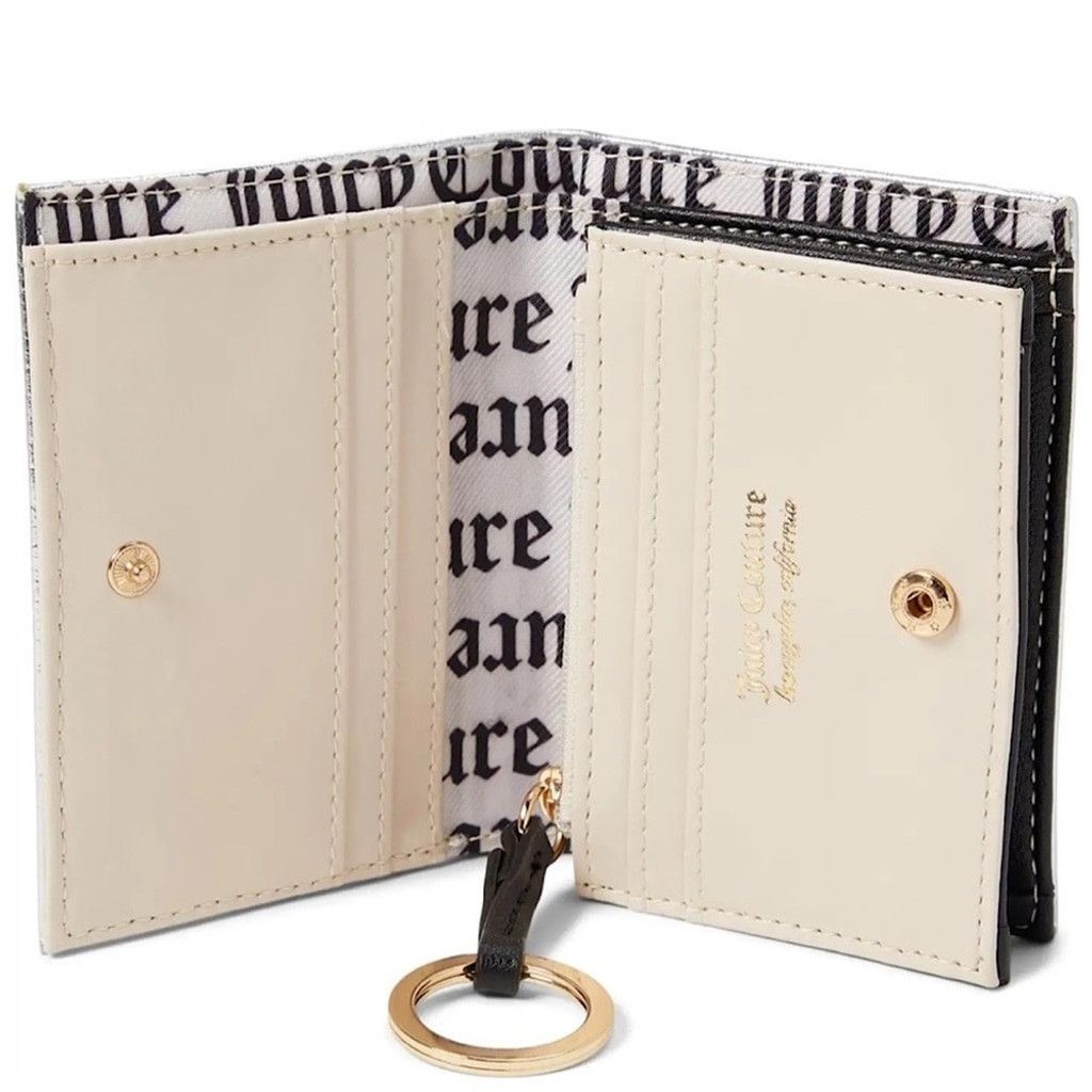 Juicy Couture JUICY COUTURE Chrome Small Bifold Multi Compartment Wallet Size ONE SIZE - 2 Thumbnail