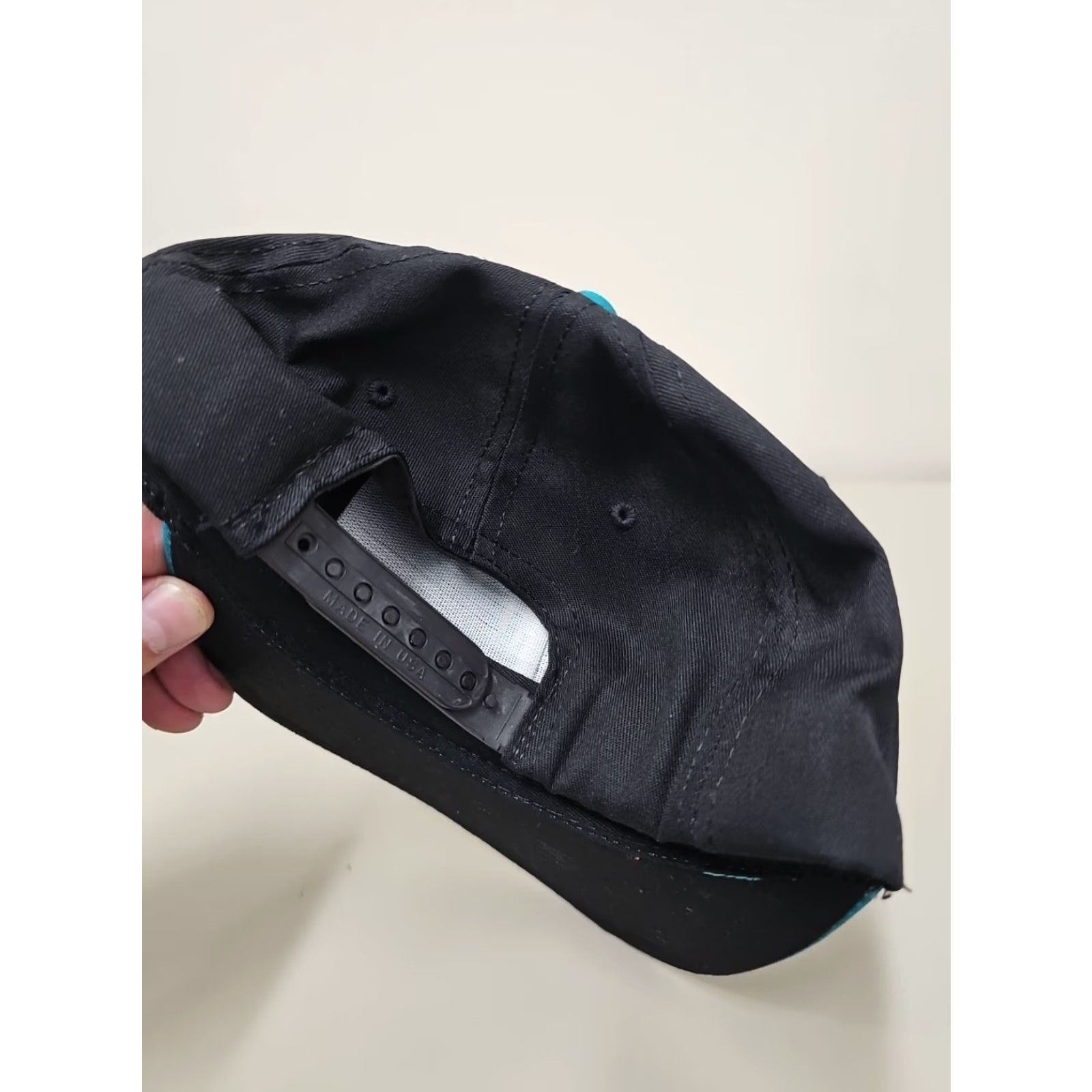 Disney VINTAGE Disney Snow White Seven Dwarfs Grumpy Cap Hat Snapback Cap Black Men's One Size Cap Snapback Hat Cap Size ONE SIZE - 7 Thumbnail