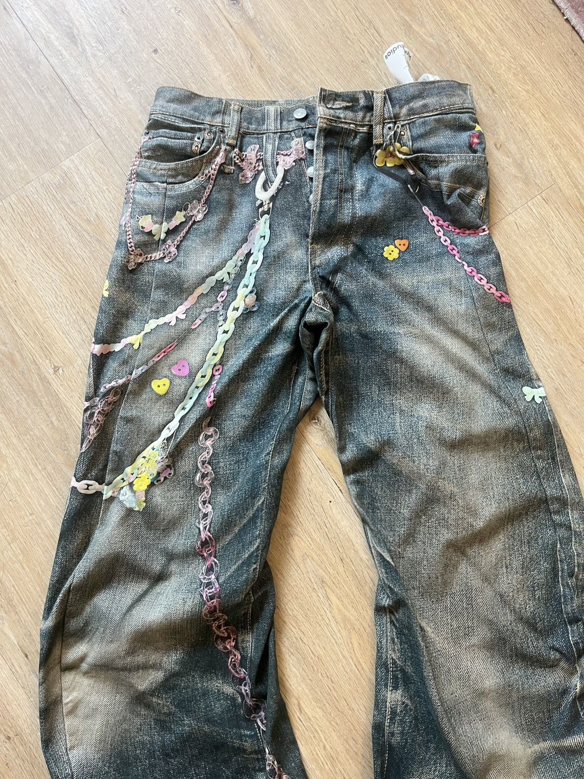 Acne Studios Loose Fit Jeans - 2006 Size US 34 / EU 50 - 2 Thumbnail