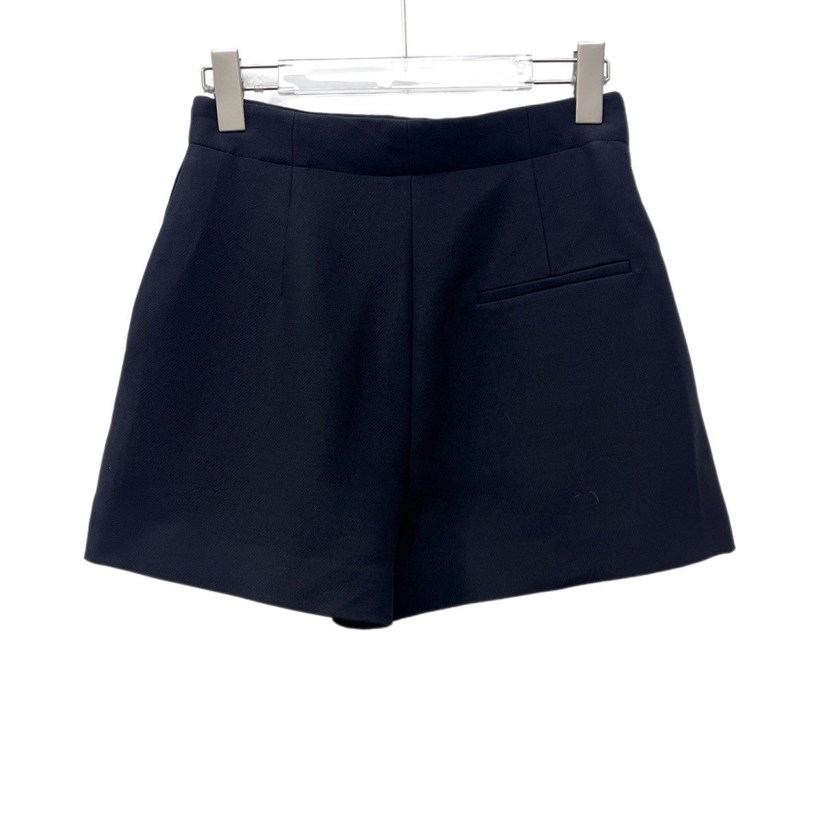 Dior Dior Black Wool Wrap Skort with CD Buckle K26WX Size 25" / US 0 / IT 36 - 2 Thumbnail