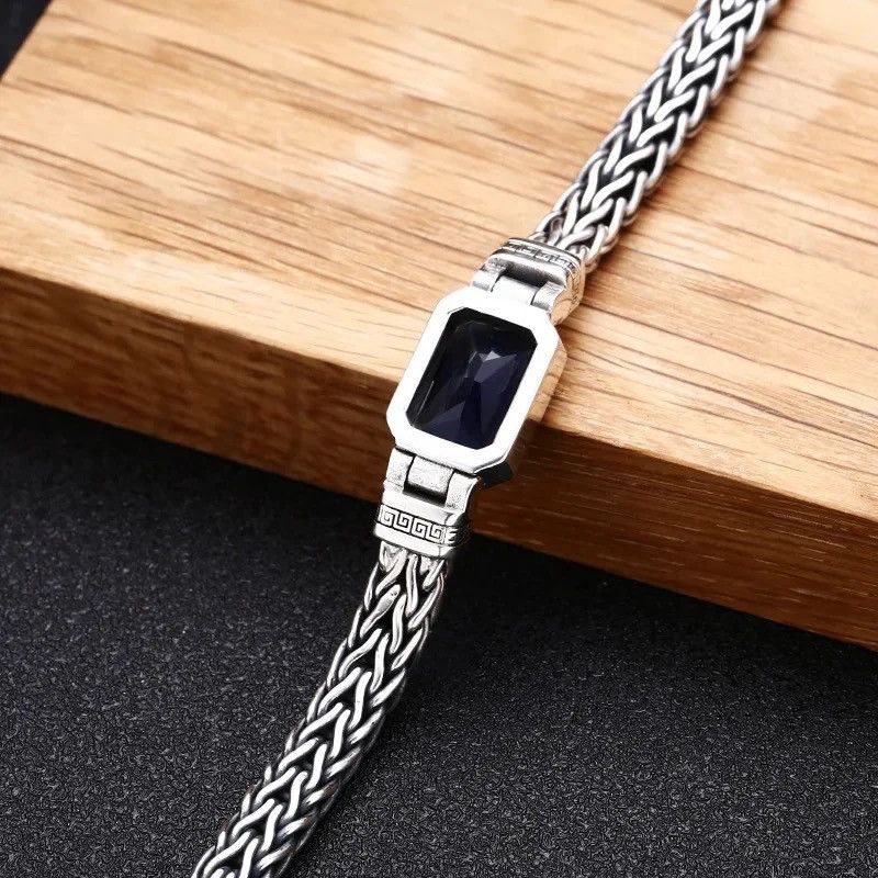 Jewelry 5MM Handmade Woven Cord Bracelet Size ONE SIZE - 4 Thumbnail