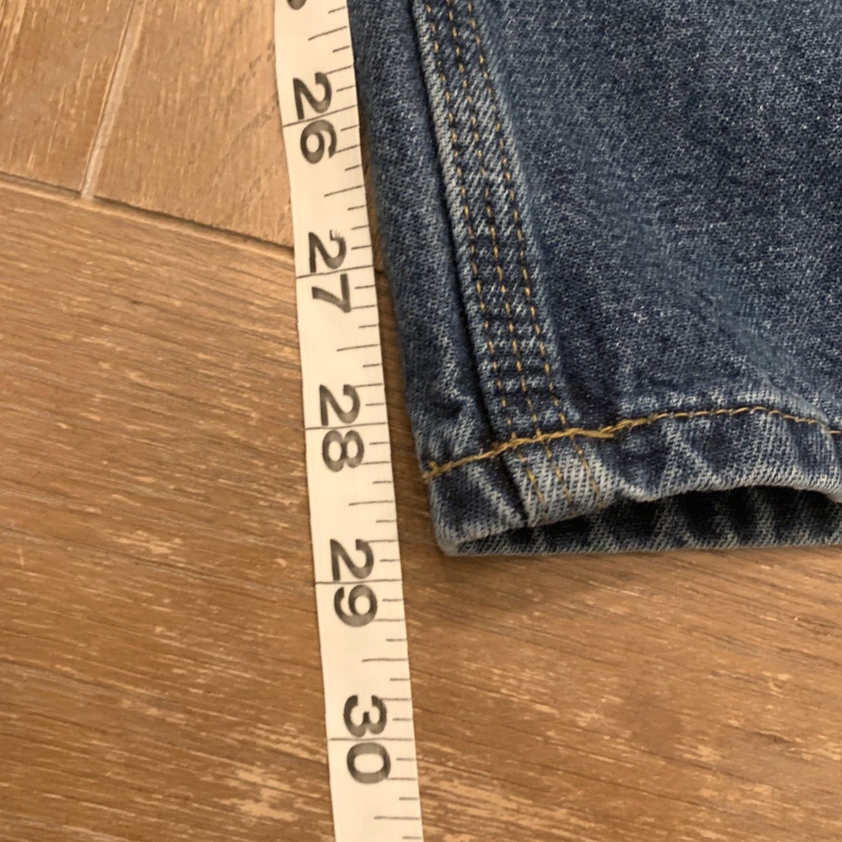 Carhartt Carhartt Jeans Men 38x30 Blue Carpenter Dungaree Loose Original Fit B13 DPS Mens Size US 38 / EU 54 - 5 Thumbnail