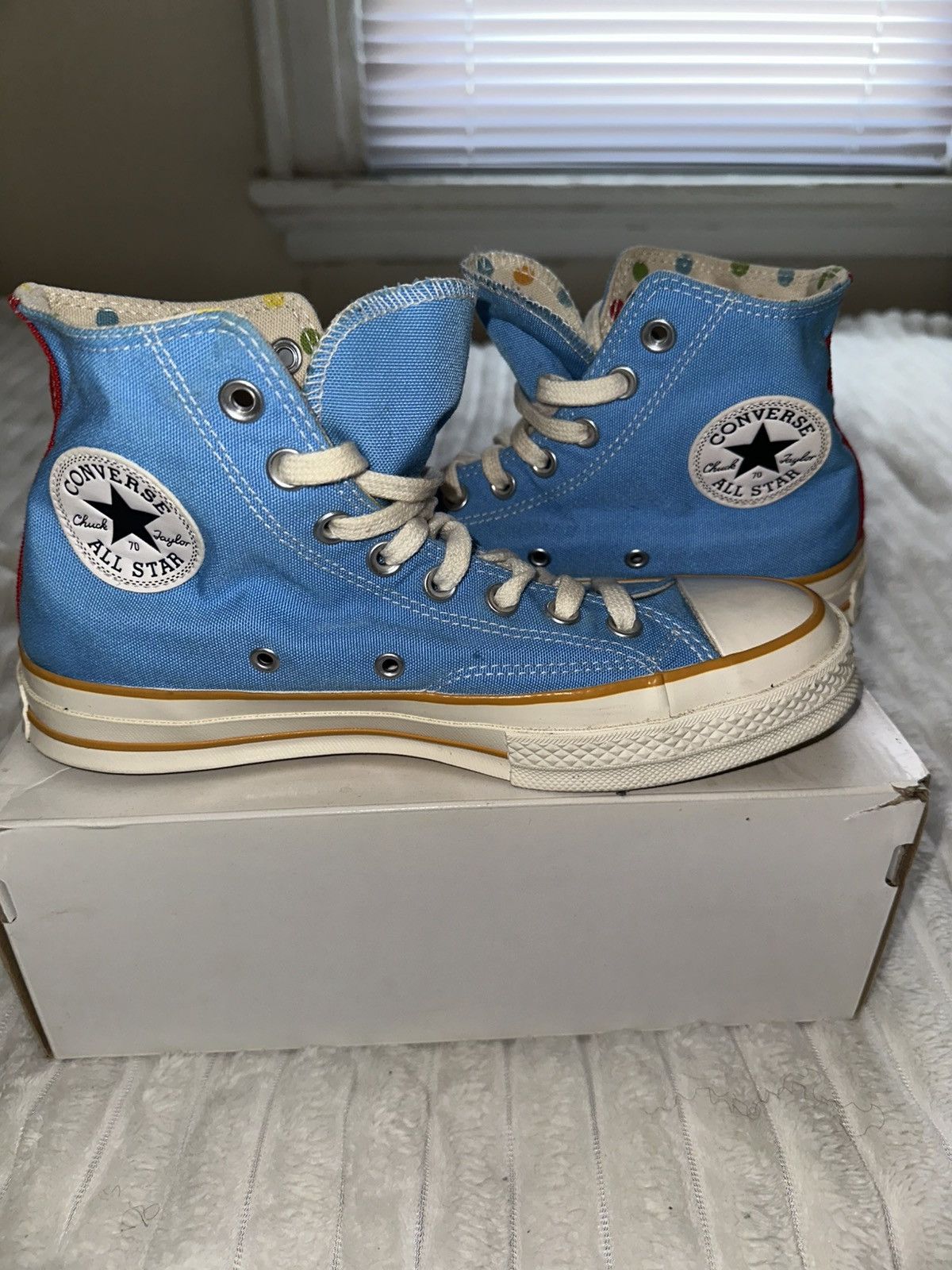 Converse × Golf Wang Golf Wang x Converse Custom Sneakers Size US 8.5 / IT 38.5 - 4 Thumbnail