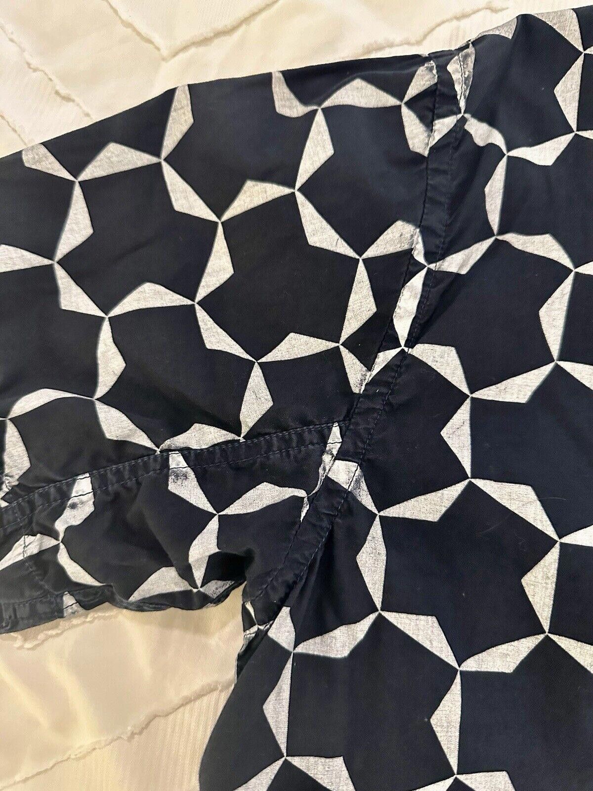 Universal Works Universal Works Block Print Short Sleeve Indigo Size Large Size US L / EU 52-54 / 3 - 7 Thumbnail