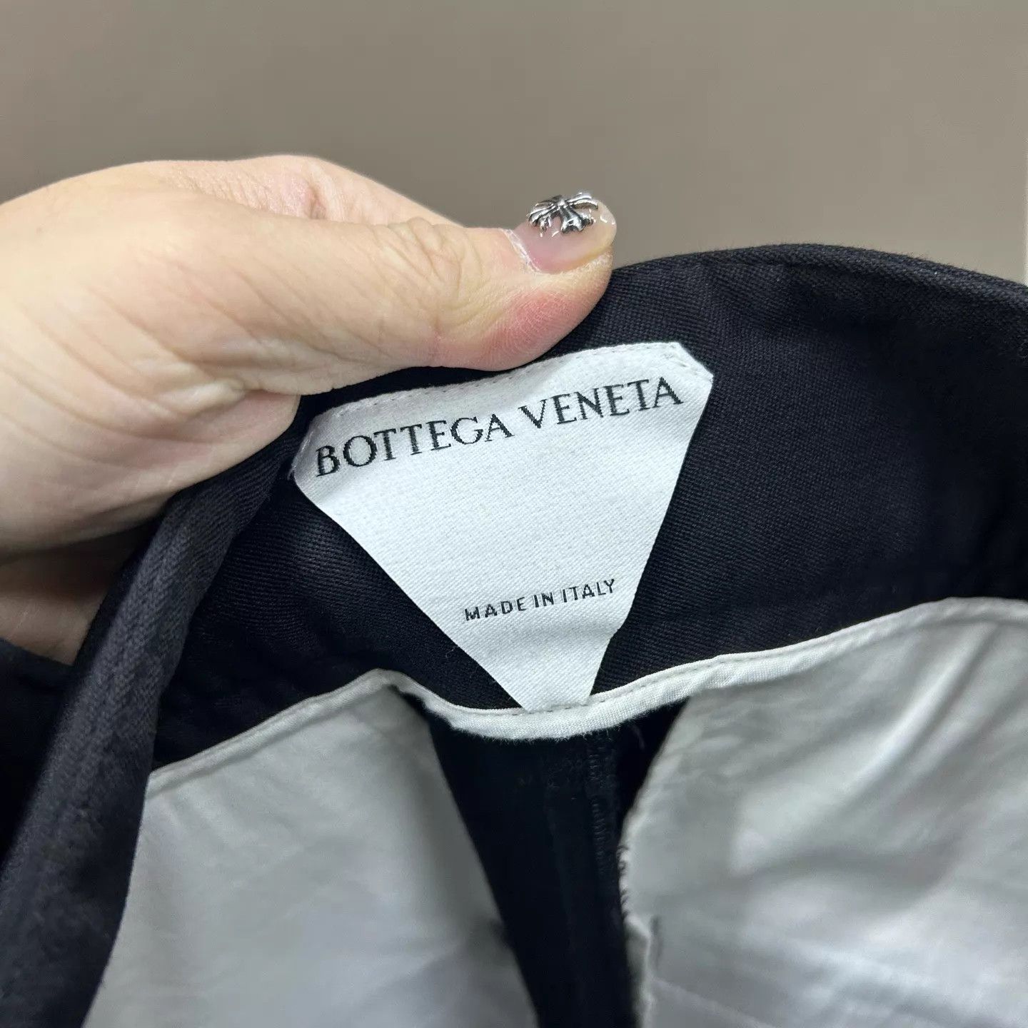 Bottega Veneta Bottega Veneta Black Wool 99 New 48ys001161 Trousers Size US 32 / EU 48 - 3 Thumbnail