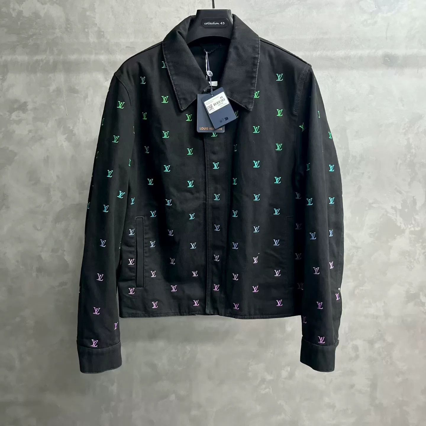 Louis Vuitton Louis Vuitton Retro Printed Blue Light Jacket xs Men Size US XS / EU 42 / 0 - 1 Thumbnail