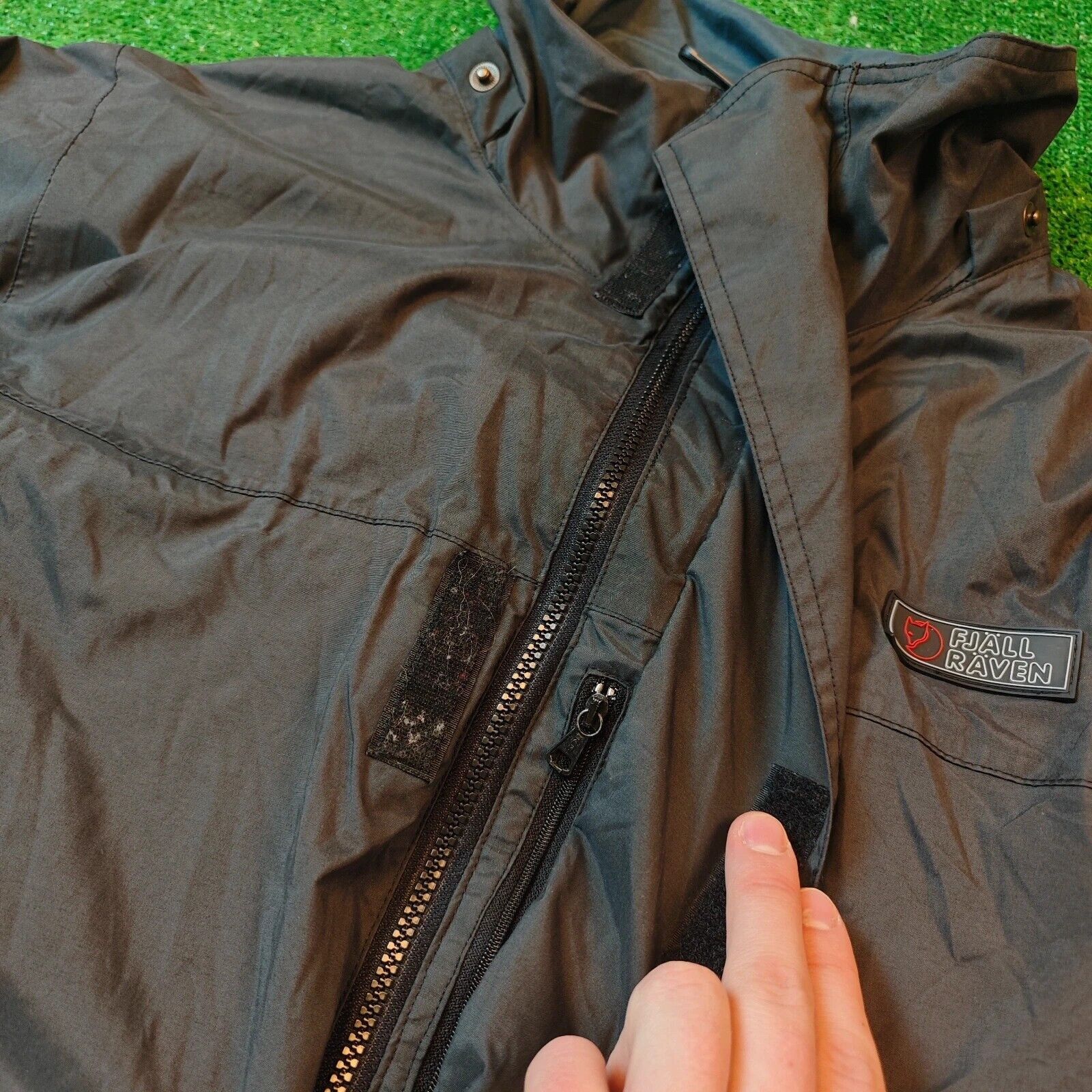 Fjallraven × Vintage Fjallraven jacket Mens S Full Zip Gray windbreaker outdoors Size US S / EU 44-46 / 1 - 5 Thumbnail