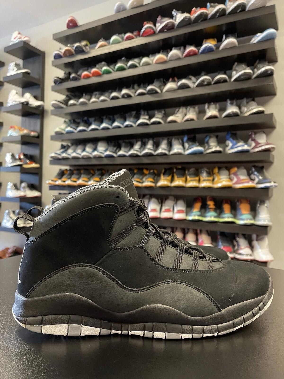 Jordan Brand Size 14 - Nike Air Jordan 10 Retro Stealth 310805-003 Size US 14 / EU 47 - 3 Thumbnail