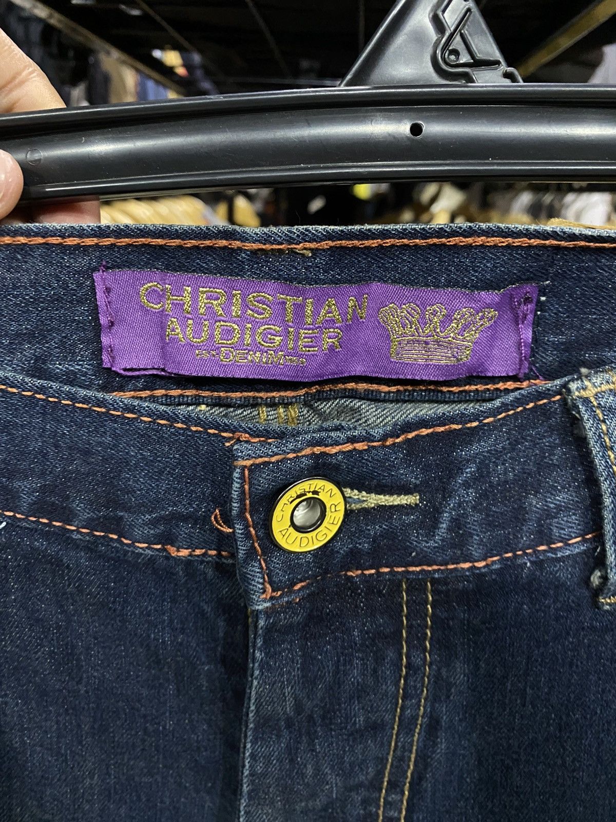 Christian Audigier Rare denim y2k christian audiger Size US 34 / EU 50 - 8 Thumbnail
