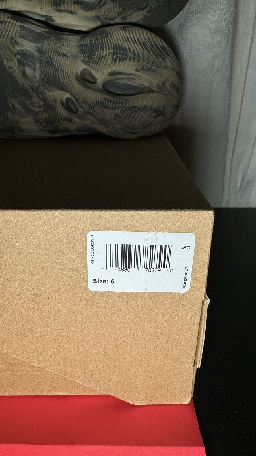 Yeezy Adidas Yeezy Foam Runner “MX Grey” – Size US 5 – No Box Size US 5 / IT 35 - 8 Thumbnail