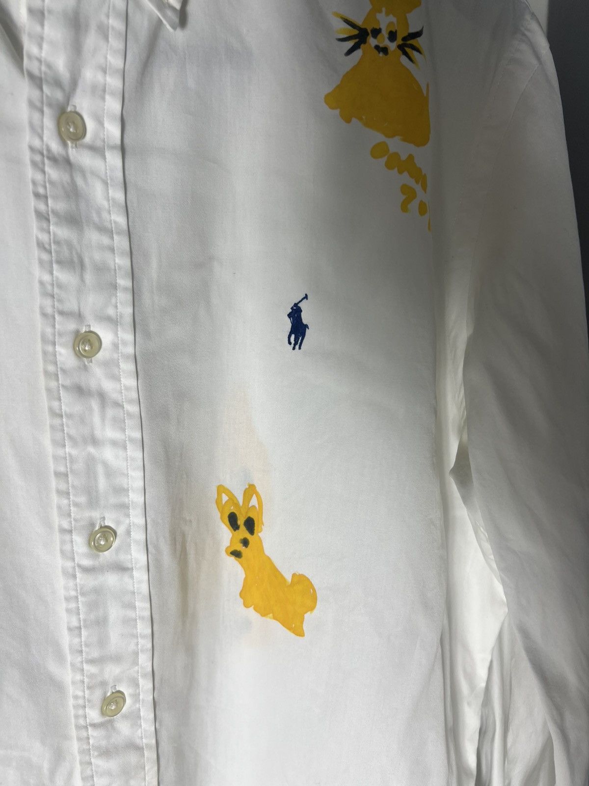 Polo Ralph Lauren × Vintage VERY RARE POLO RALPH LAUREN DESIGNER LONG SLEEVE SHIRT DELUX Size US L / EU 52-54 / 3 - 4 Thumbnail