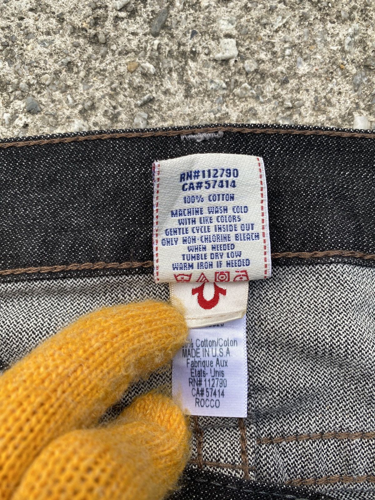 True Religion 2000s - True Religion Zipper Pocket Denim Size US 36 / EU 52 - 20 Thumbnail