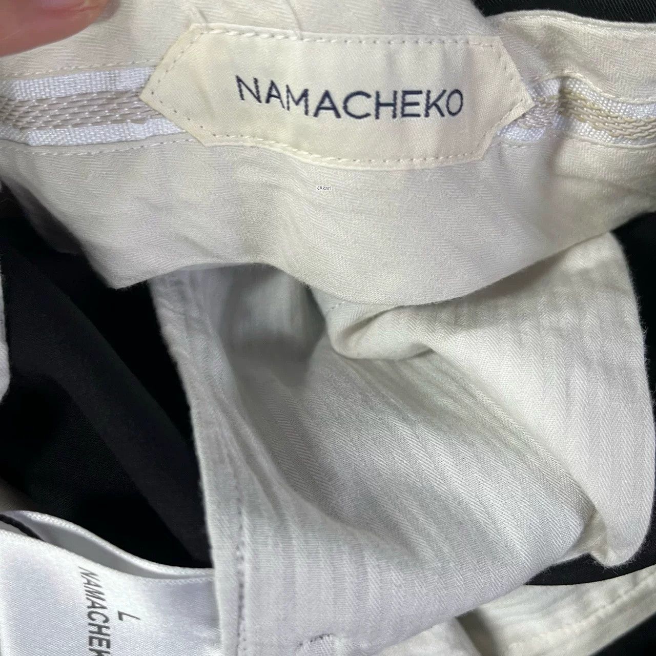 Namacheko Namacheko Black Patch Rivet Suit Pants Size US 32 / EU 48 - 4 Thumbnail