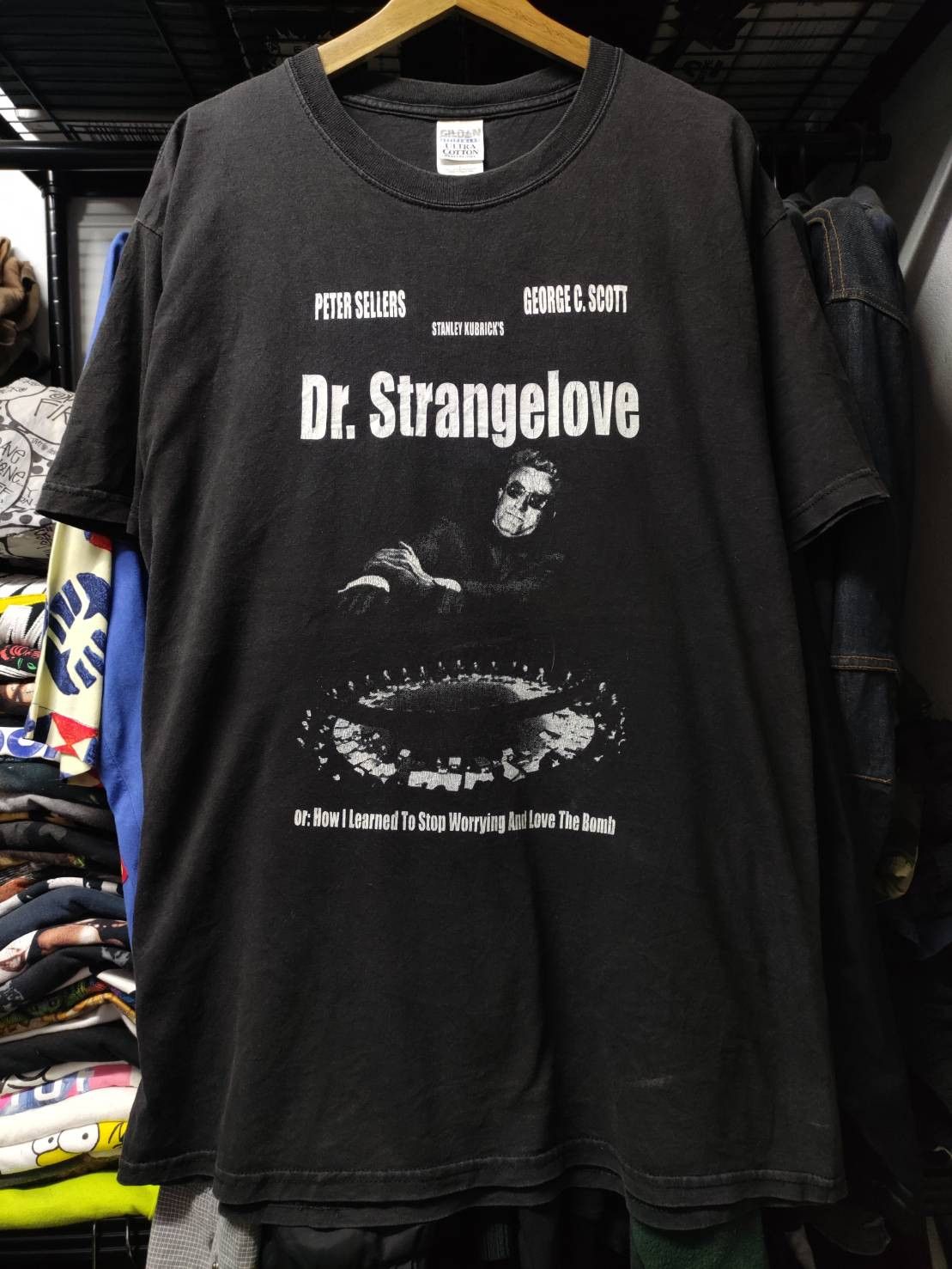 Vintage Vtg 90's Dr. Strangelove Movie By Stanley Kubrick T-Shirt Size US L / EU 52-54 / 3 - 2 Thumbnail