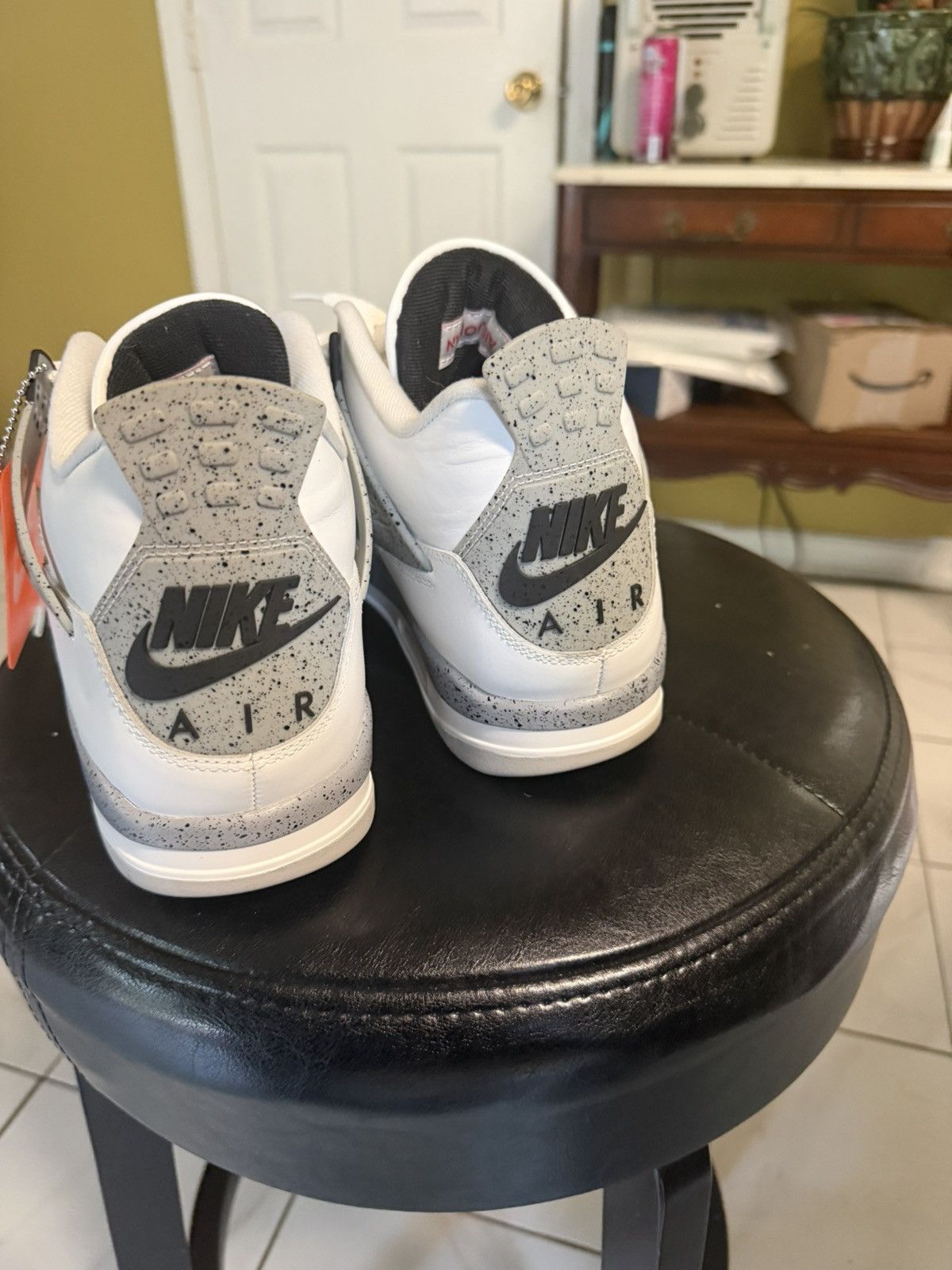 Jordan Brand Jordan 4 white cement size 11.5 Size US 11.5 / EU 44-45 - 4 Thumbnail