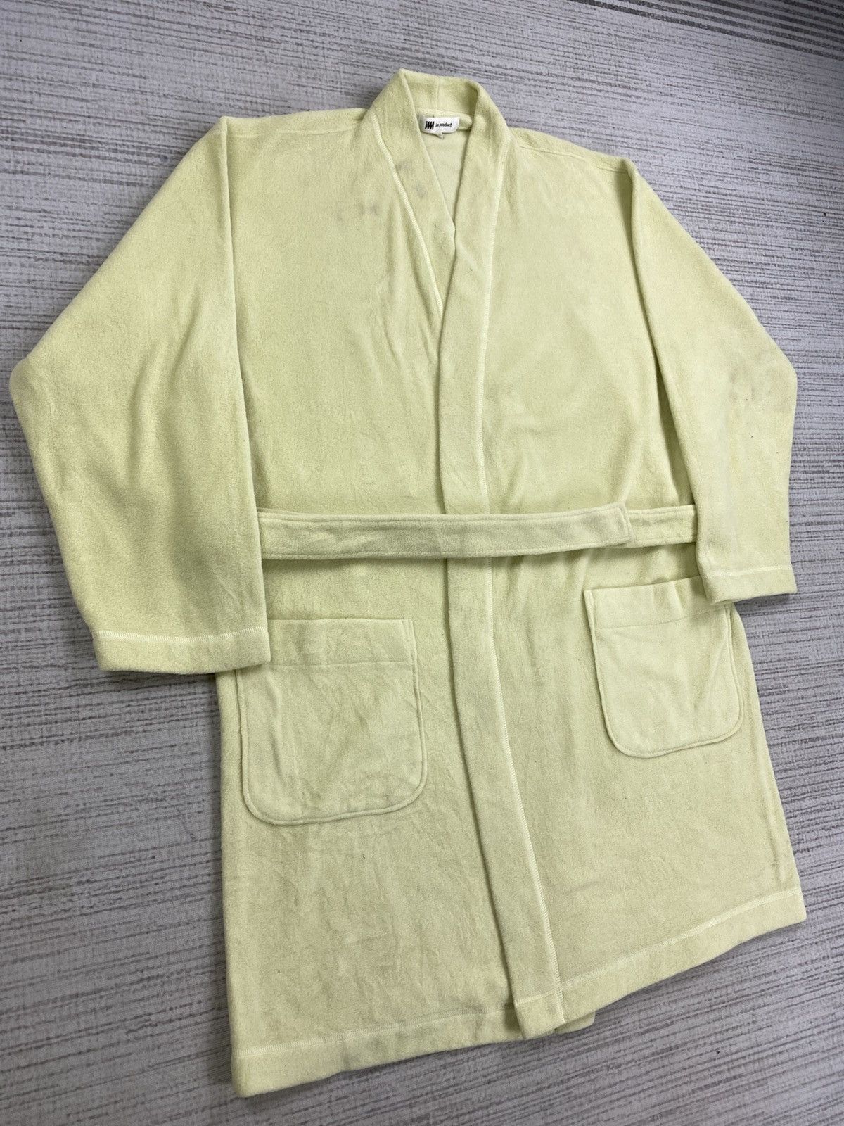 Designer × Issey Miyake × Vintage Issey Miyake IM Product Spaces Occasions Textured Bathrobe Size US L / EU 52-54 / 3 - 3 Thumbnail