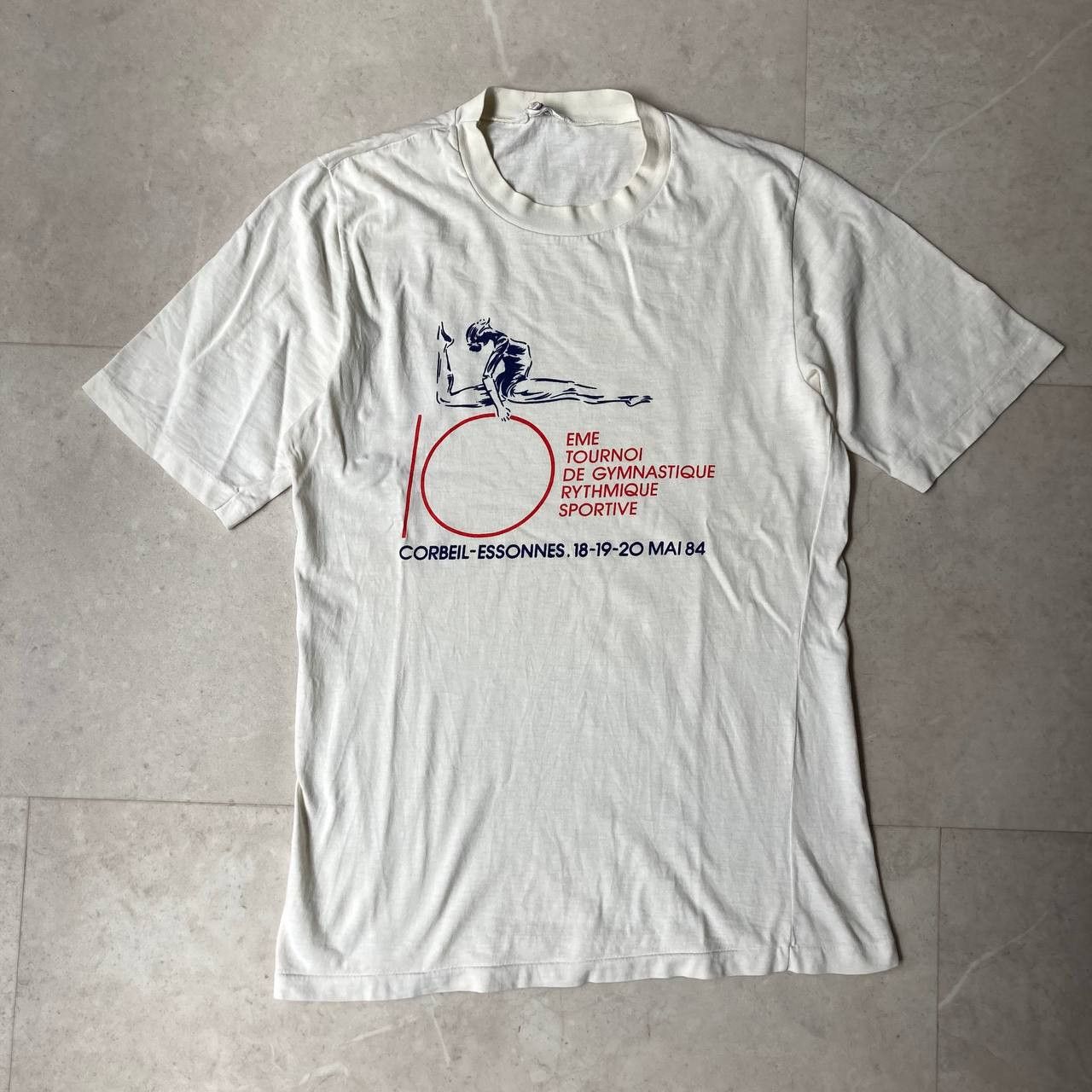 Arts & Science Vintage 80s Rhythmic Gymnastics Tournament France Size US S / EU 44-46 / 1 - 1 Thumbnail