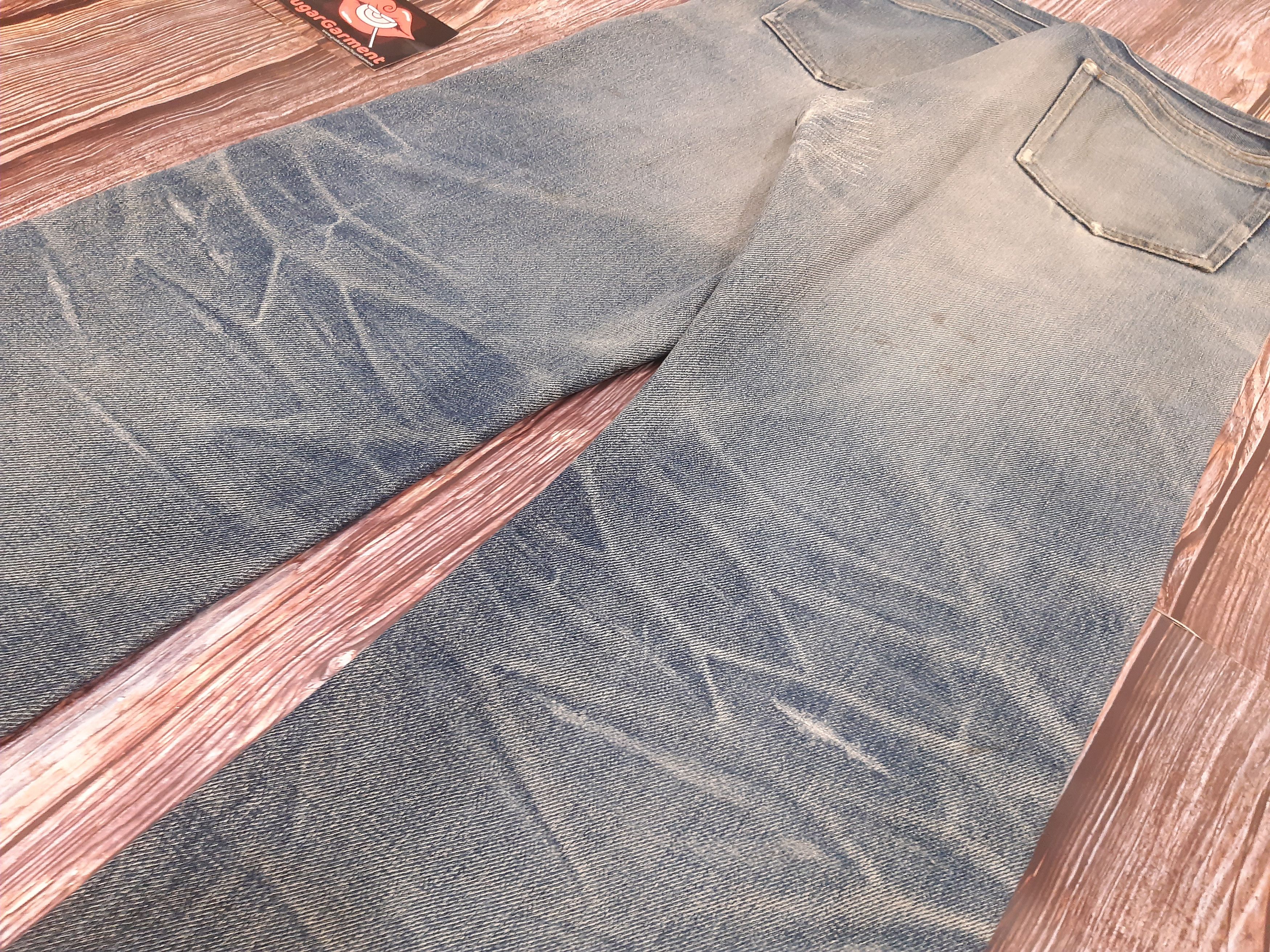 A.P.C. APC Jeans Patchworks Vintage Distressed Size US 31 - 17 Thumbnail