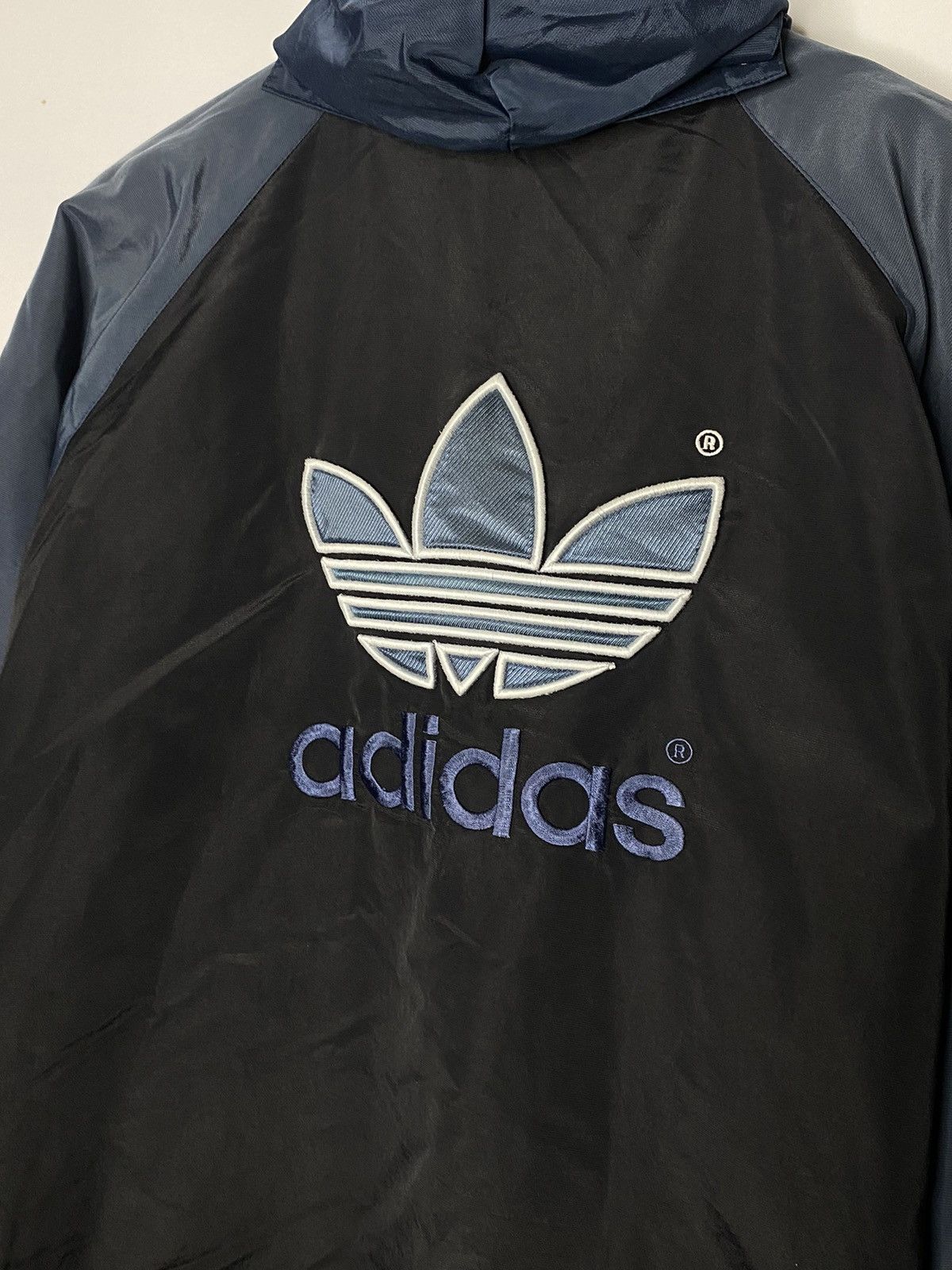 Adidas × Vintage 🚀Vintage Adidas Originals Big Logo Parka Firebird Jacket 🚀 Size US L / EU 52-54 / 3 - 5 Thumbnail