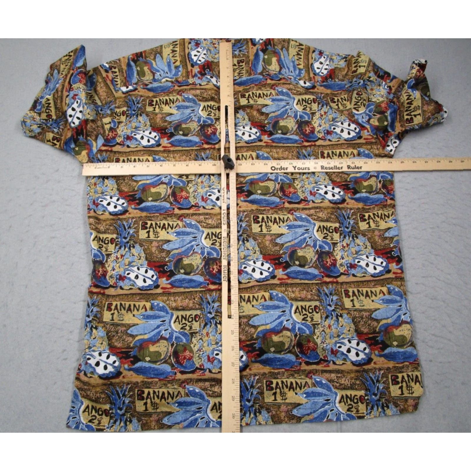 Vintage Kahala Avi Collection Mens Blue Short Sleeve Button-Up Shirt Regular Fit Made in USA Size US L / EU 52-54 / 3 - 6 Thumbnail