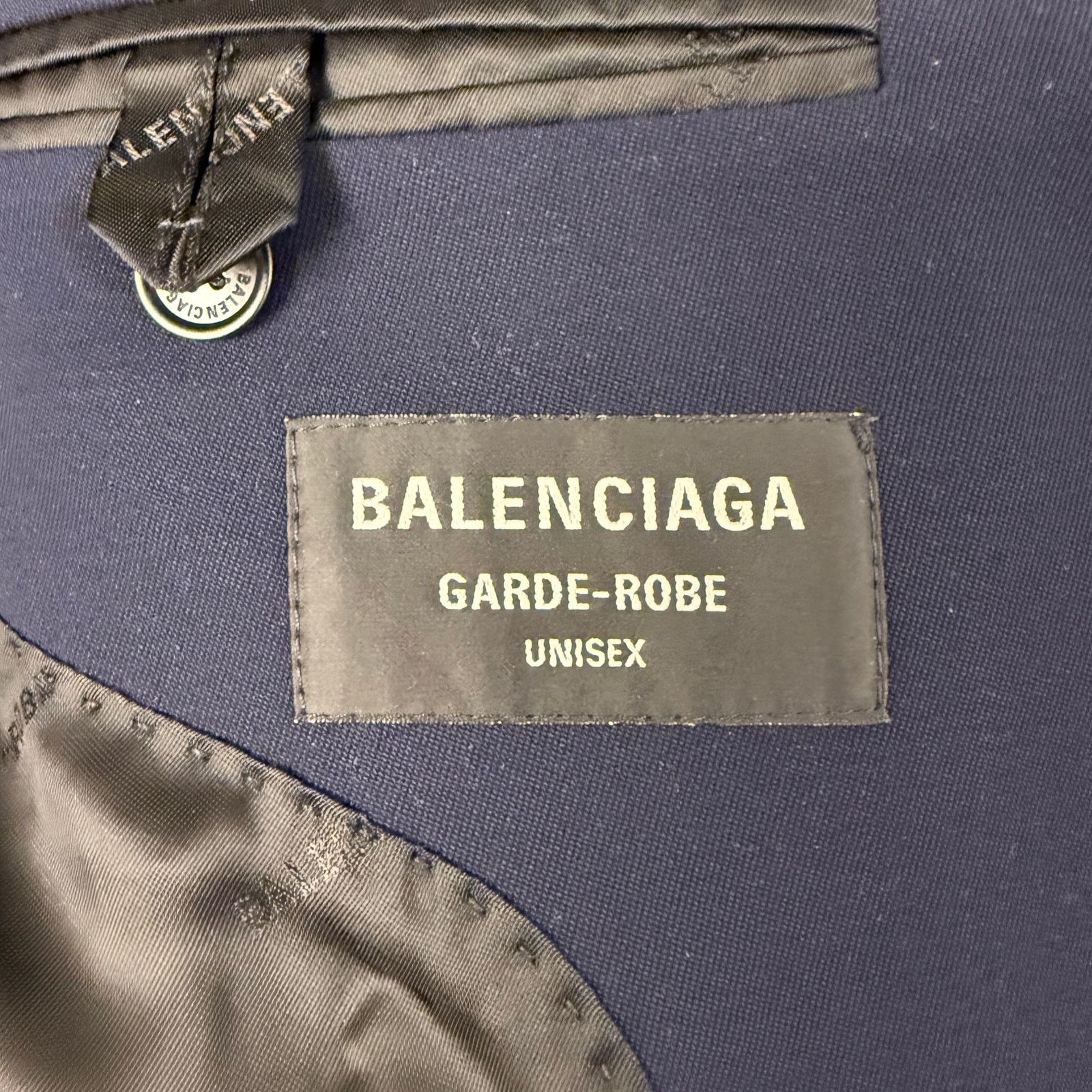 Balenciaga $4000+ Value NEW Balenciaga Garde-Robe Unisex Wool Jacket Size US M / EU 48-50 / 2 - 11 Thumbnail