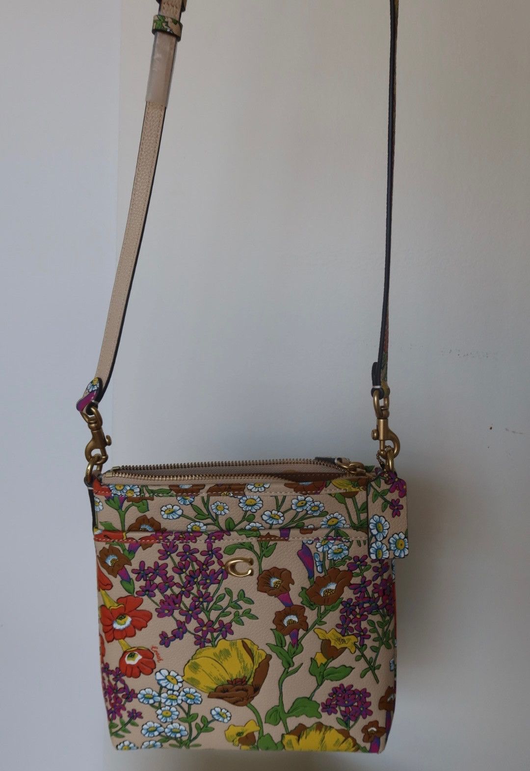 Coach Coach Kitt Messenger Crossbody with Floral Print Size ONE SIZE - 2 Thumbnail