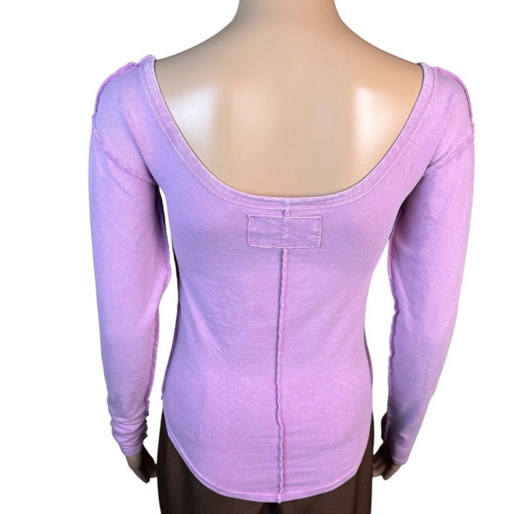 Free People New Free People We The Free Can't Let Go Lilac Tee Size XL Size XL / US 12-14 / IT 48-50 - 5 Thumbnail