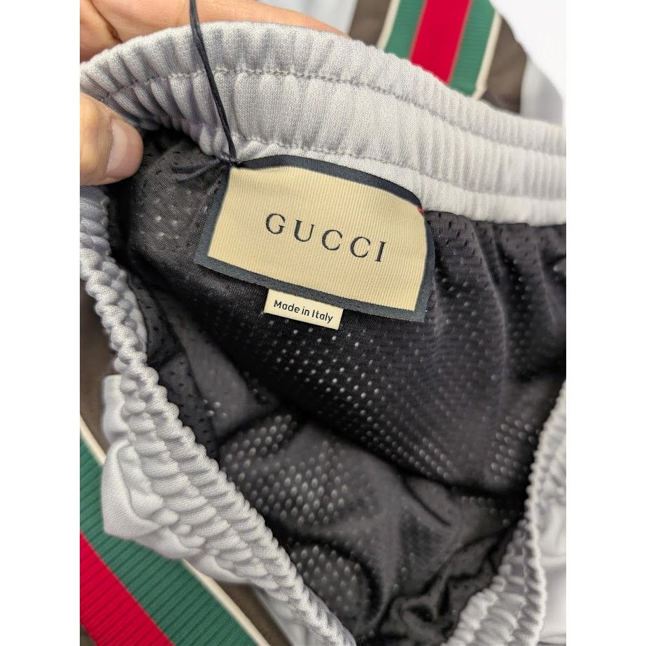 Gucci o1rshd1 Techincal Jersey Trackpant in Grey/Brown Size US 38 / EU 54 - 14 Thumbnail