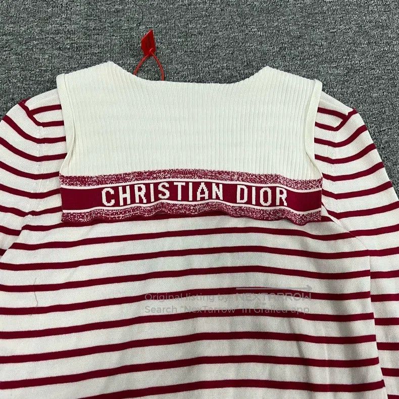 Dior Dior Navy-style striped knitwear Size XXS / US 00 / IT 34 - 7 Thumbnail