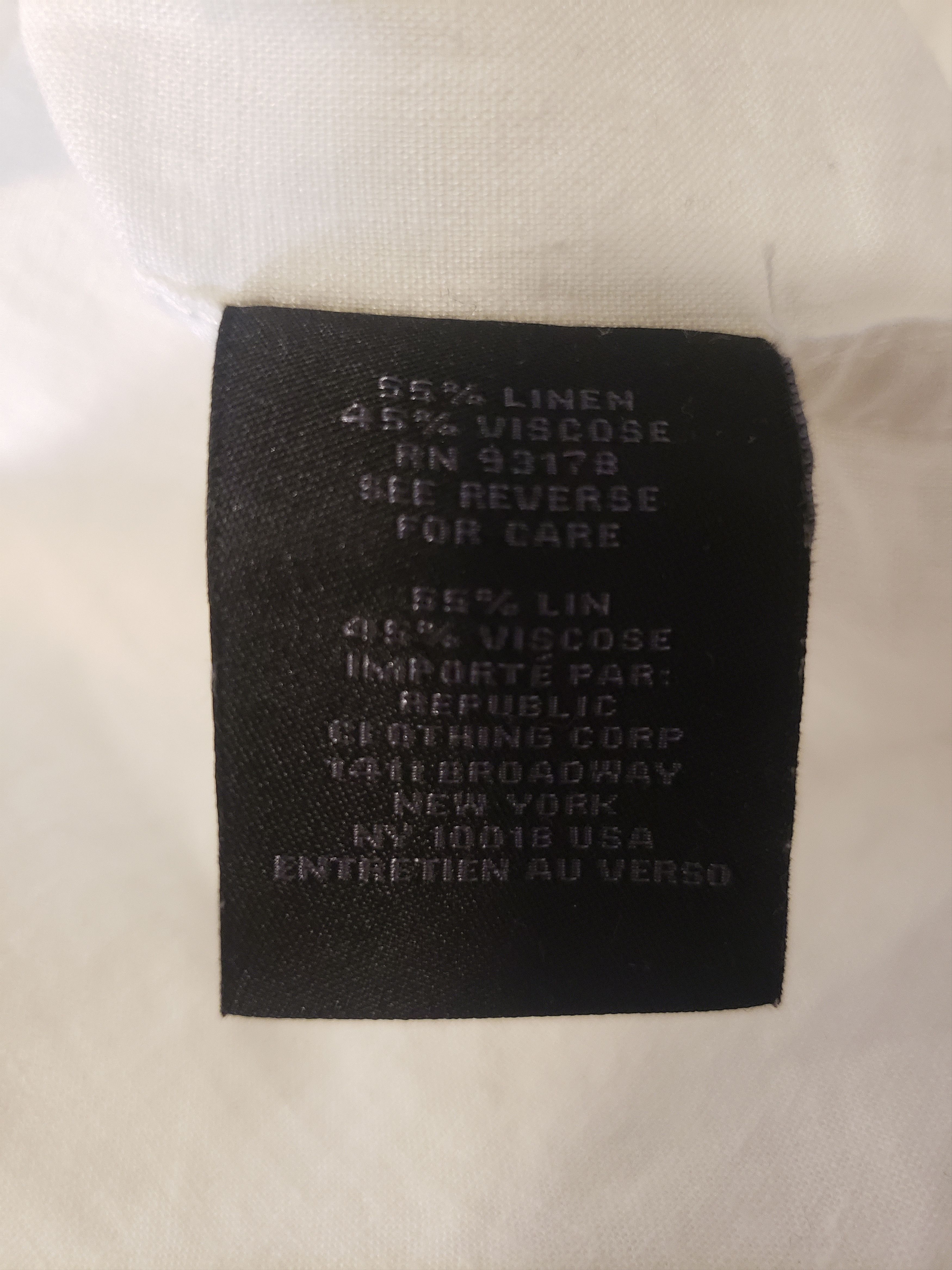 Magaschoni Linen blend shirt Size US XL / EU 56 / 4 - 4 Thumbnail