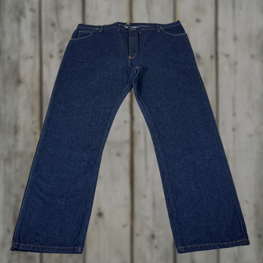 Wrangler Wrangler Jeans Mens 48x32 Blue 47MWZ Straight Fit Denim Pants Western Cowboy Cut Jeans Size US 32 / EU 48 - 1 Thumbnail