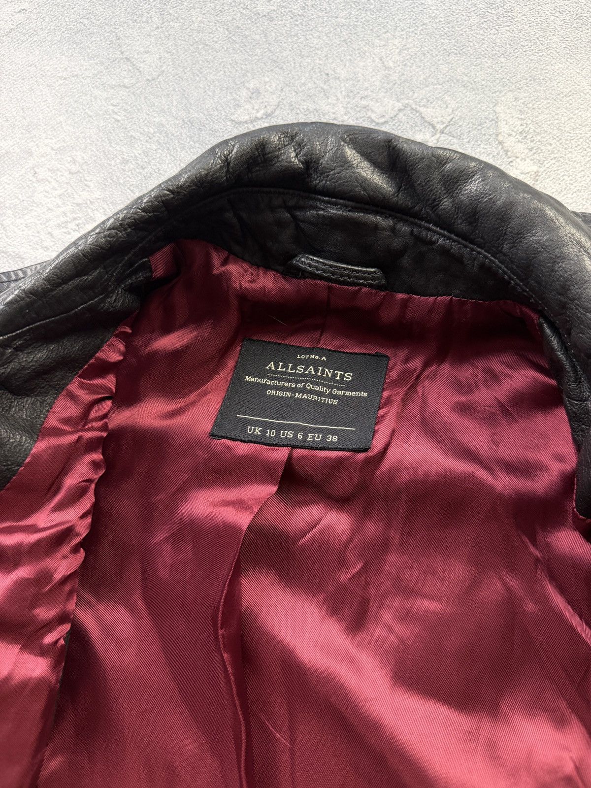 Allsaints Allsaints Leather Biker Vest Size US S / EU 44-46 / 1 - 11 Thumbnail