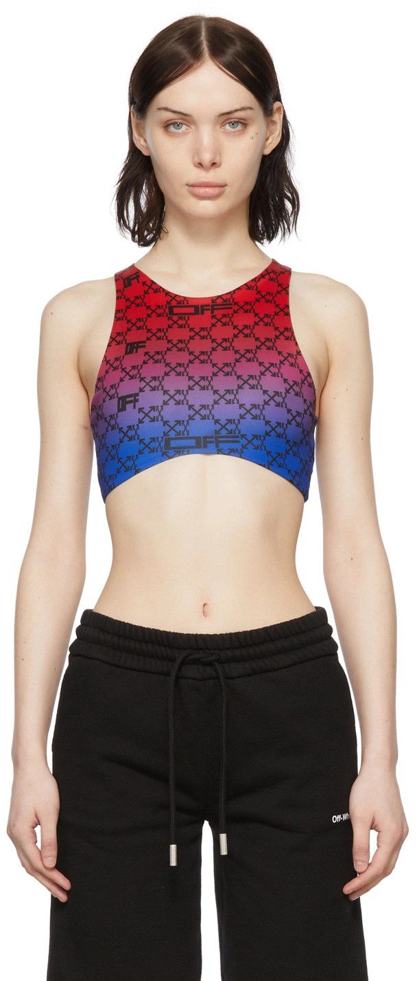 Off-White o1y1225 Crop Top in Multicolor Size XS / US 0-2 / IT 36-38 - 1 Thumbnail
