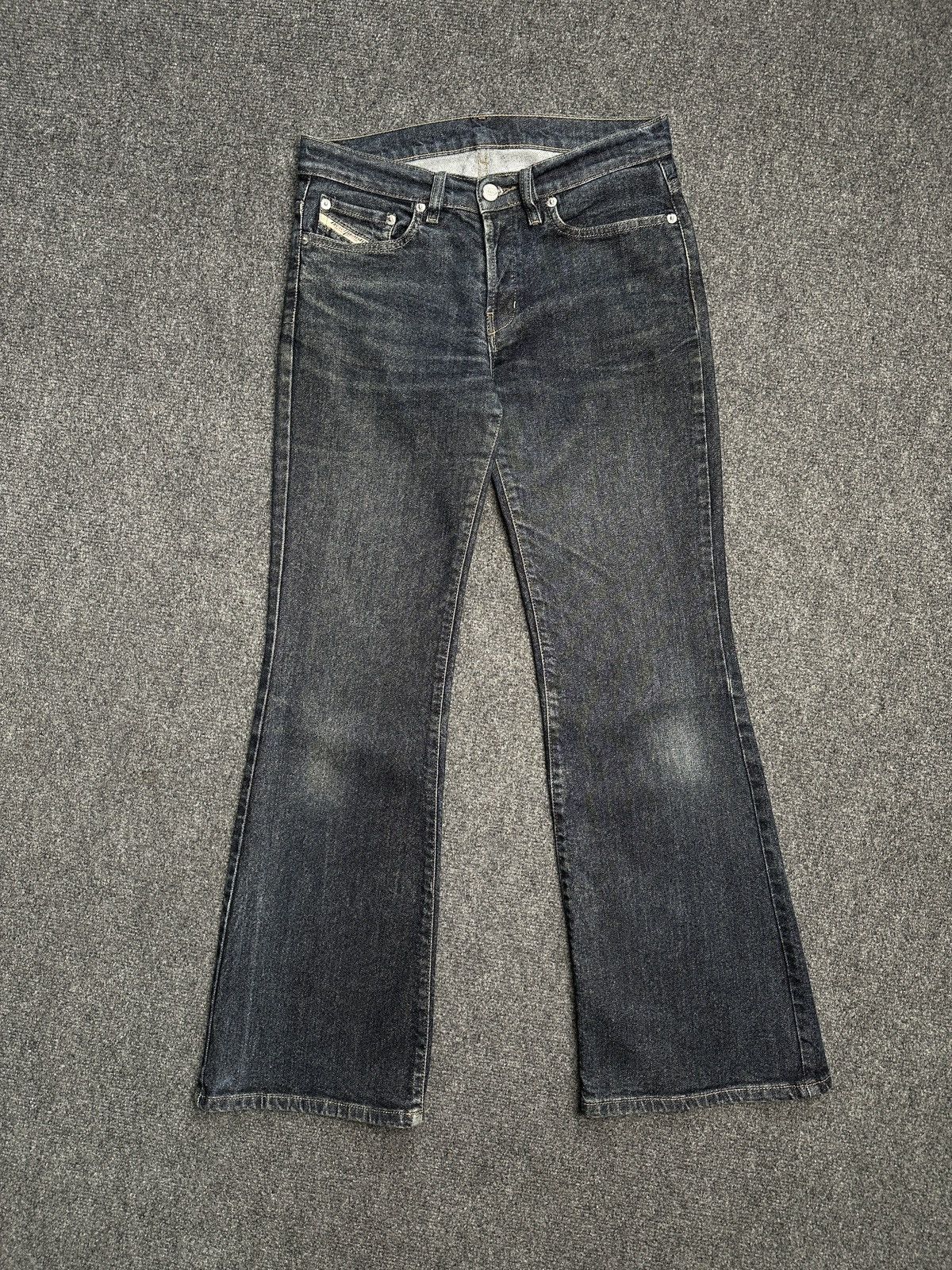 Diesel × Vintage Diesel Y2K Lambry Flare Denim Jeans Pants | Grailed
