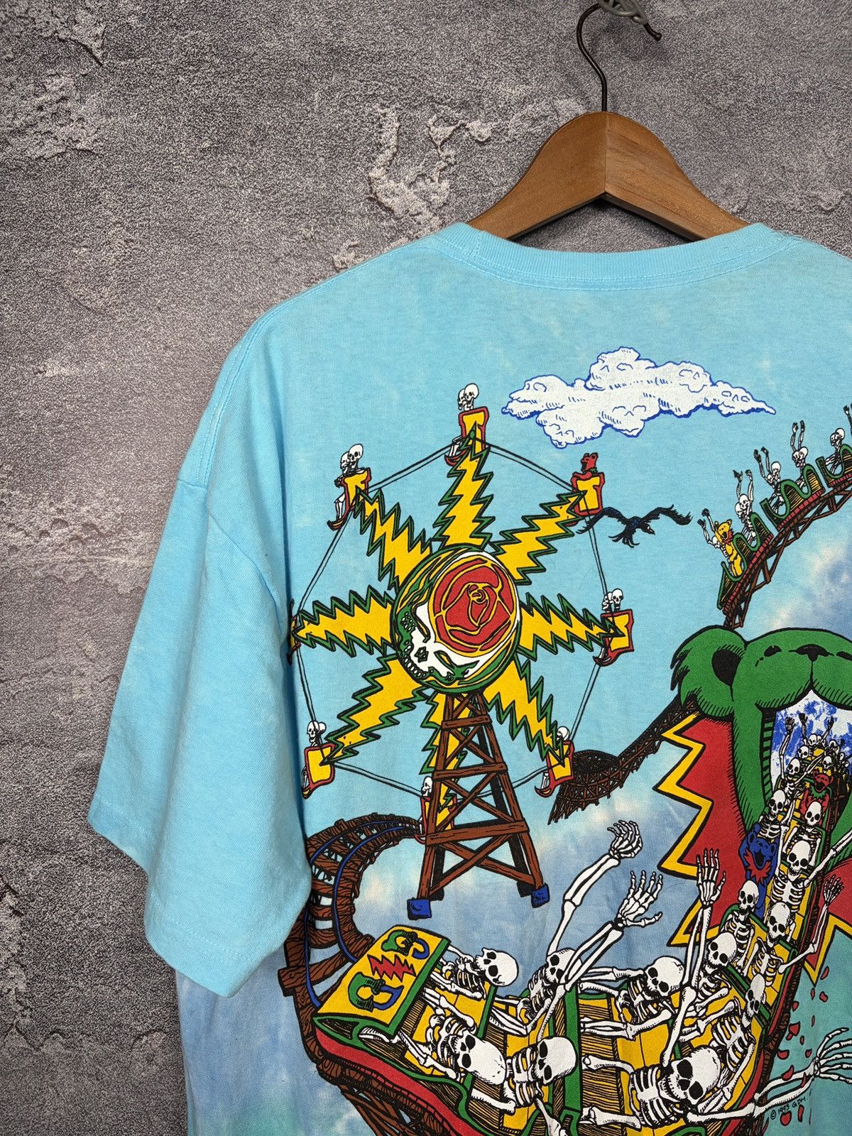 Liquid Blue Vintage Liquid Blue Grateful Dead Tie Dye T-shirt Size Xl Size US XL / EU 56 / 4 - 14 Thumbnail