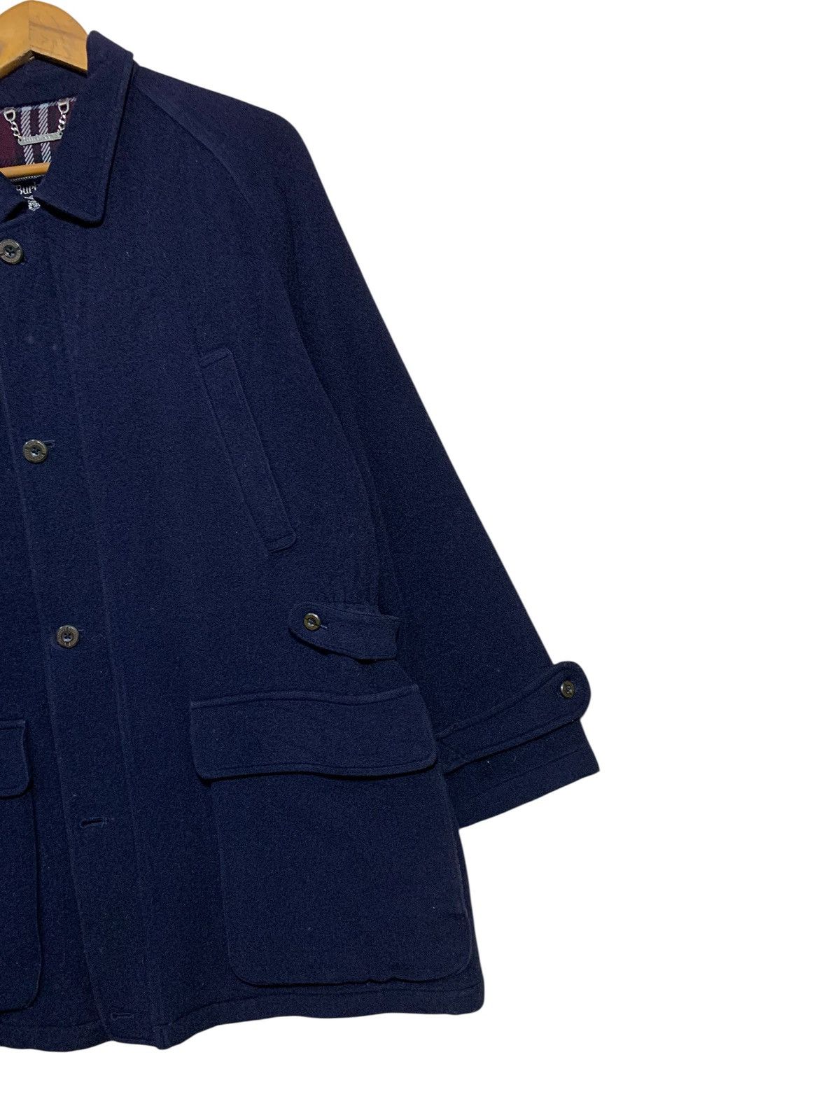 Burberry 🔥VTG BURBERRYS NOVACHECK WOOL COATS Size US L / EU 52-54 / 3 - 5 Thumbnail