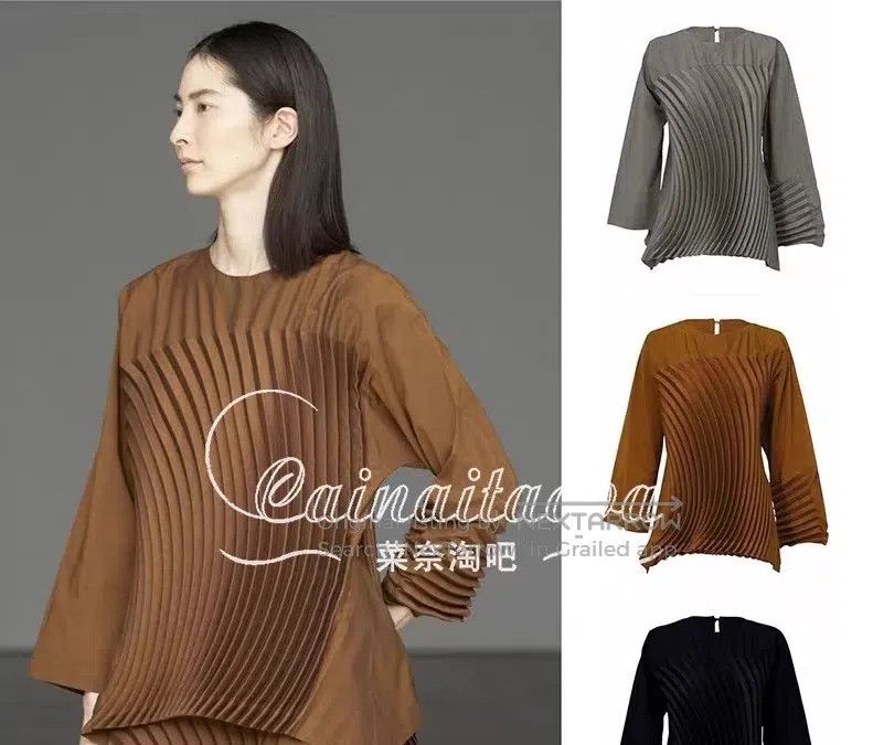 Issey Miyake Issey Miyake Annual Ring Round Neck Long Sleeve Pullover S Size M / US 6-8 / IT 42-44 - 1 Thumbnail